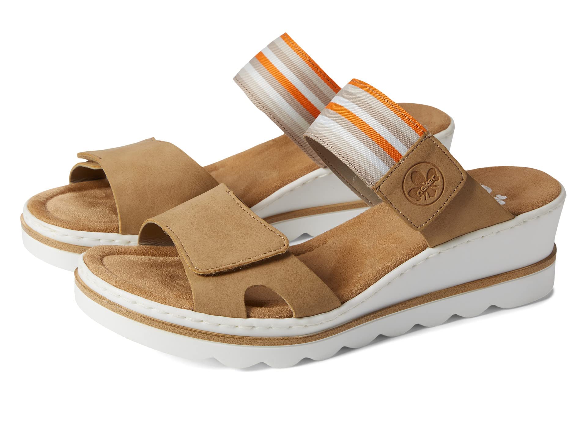 Rieker 67490 Women's Comfortable Casual Shoes - Rose 90 | Slip-On Loafers for Walking, Work & Everyday Wear
