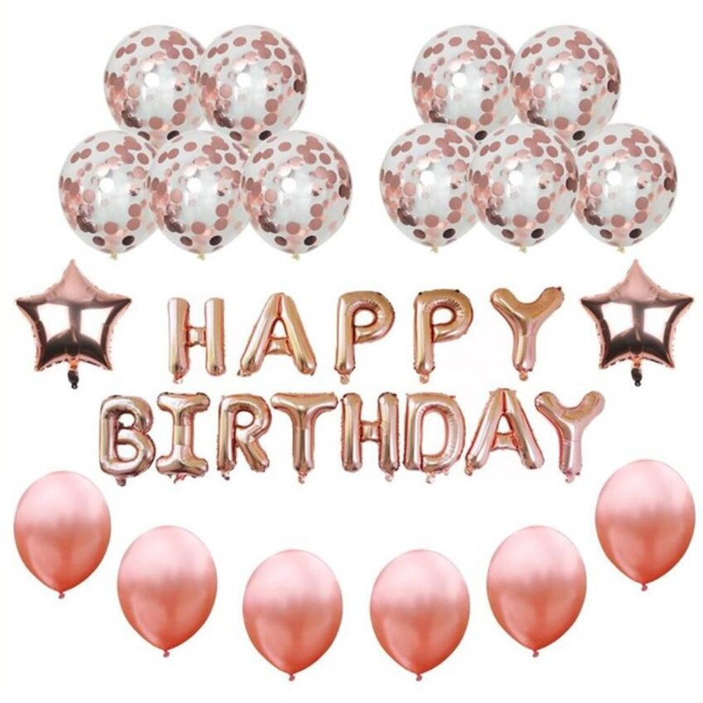 Happy Birthday Party Decorations Set - 18