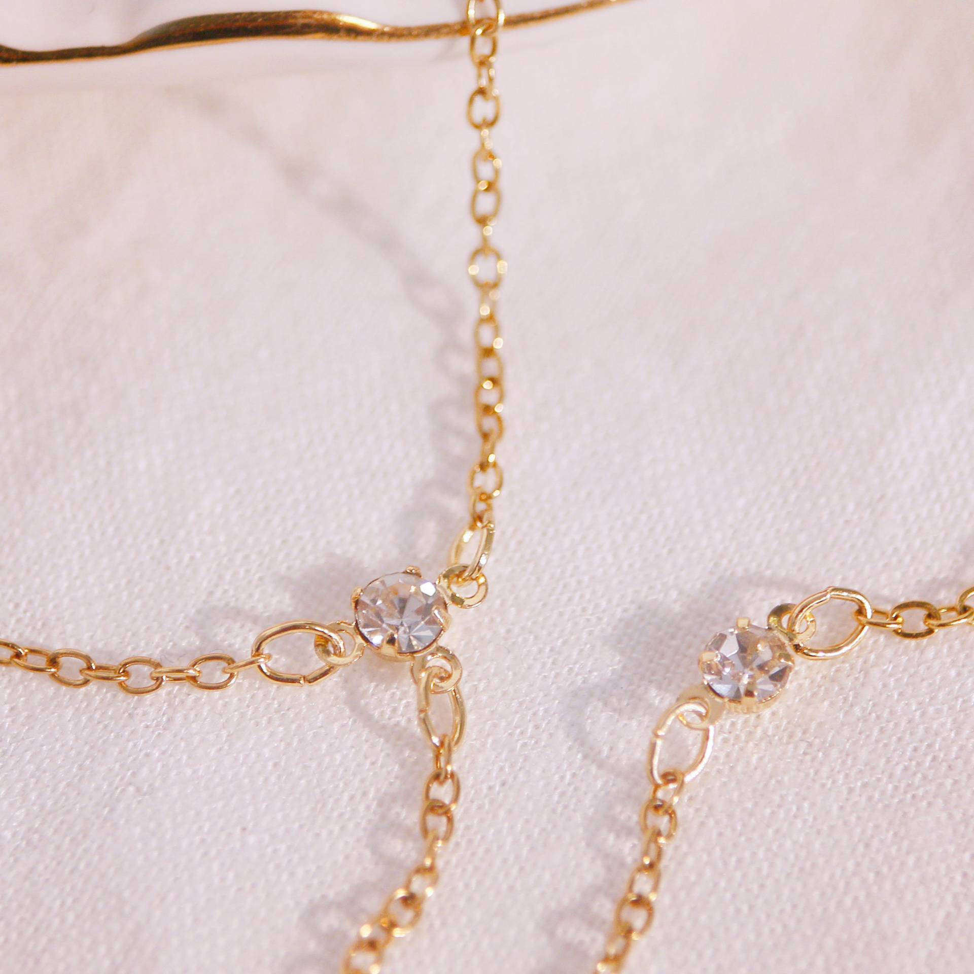 Elegant Gold Plated Cross Anklet Chain for Women - Dainty Link Bracelet Ankle Jewelry | TA8026 | Perfect for Everyday Wear, Beach Vacation & Boho Fashion