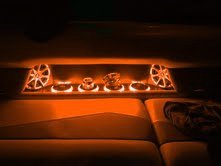 Blast LED - 4pc Set LED Cup Holder Light Ring for Boats, RVs, ATVs & UTVs - Waterproof Multicolor Ambient Lighting for Night Driving, Parties & Outdoor Adventures