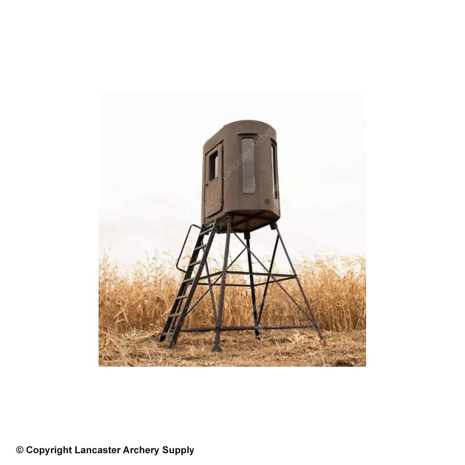 Banks Outdoors The Stump 4 Vision Series Whitetail Hunting Blind - Premium Deer Hunting Blind for Whitetail Properties - Ideal for Bow Hunting, Wildlife Observation and Concealment in Wooded Areas