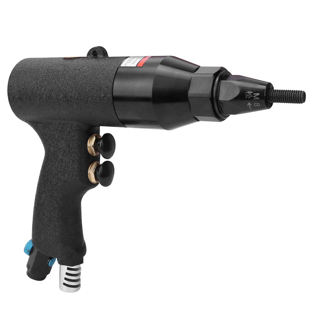 Pneumatic Riveter 700RPM for Auto Body Panels, Furniture & Home Decor - Heavy Duty Metal Fastening Tool for DIY Projects & Professional Repairs