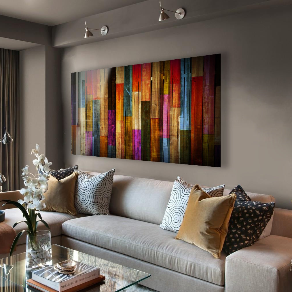 The Painted Woods - Premium Handcrafted Wooden Wall Art for Home & Office Decor | Perfect for Living Room, Bedroom, and Office Spaces