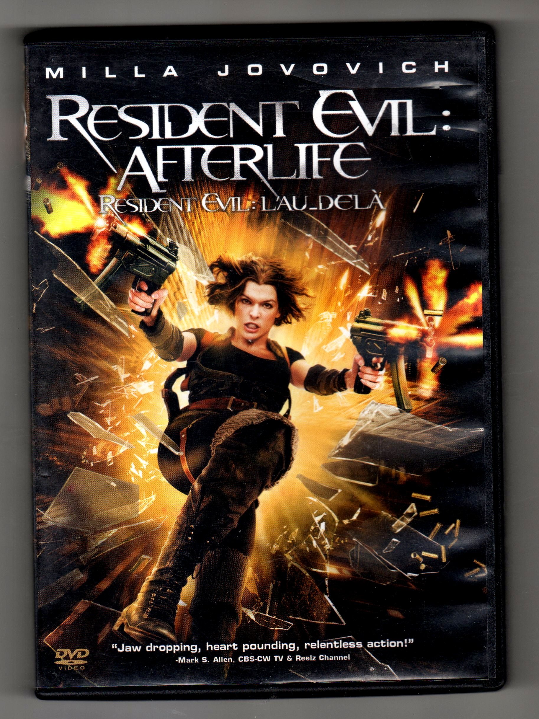 Resident Evil: Afterlife - Official Movie DVD | Action Horror Film with Milla Jovovich | Perfect for Halloween & Movie Nights