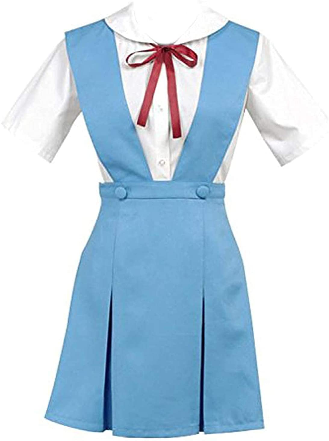 Ayanami Rei Cosplay Costume Full Set - High-Quality Anime Dress Outfit for Cosplay, Halloween & Conventions