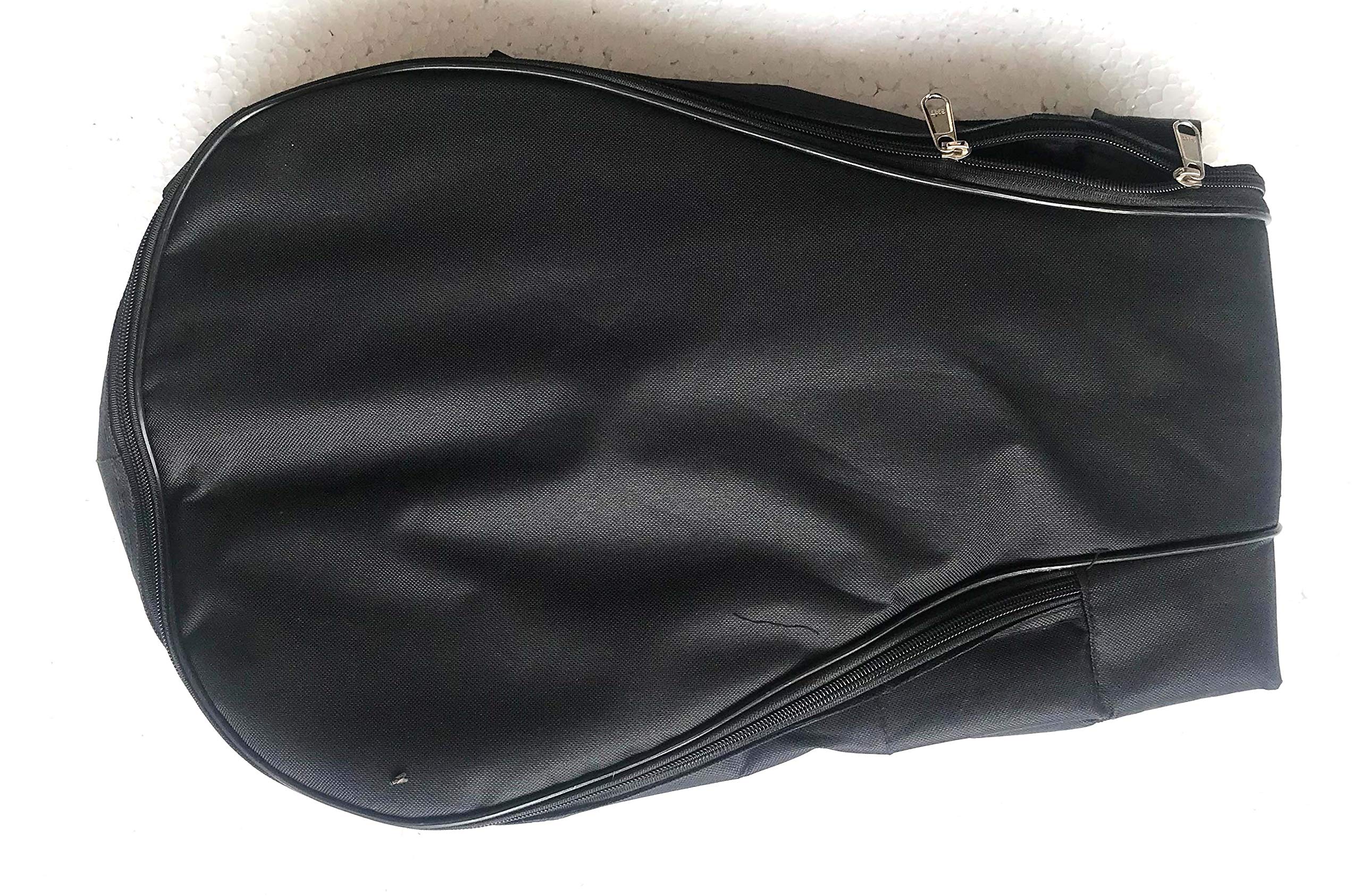 Premium Padded Nylon Sitar Case with Zipper Pockets & Adjustable Shoulder Strap - Protective Travel Bag for Indian Musical Instrument (Fits Single Tumba) - Perfect for Musicians, Performances & Safe Storage