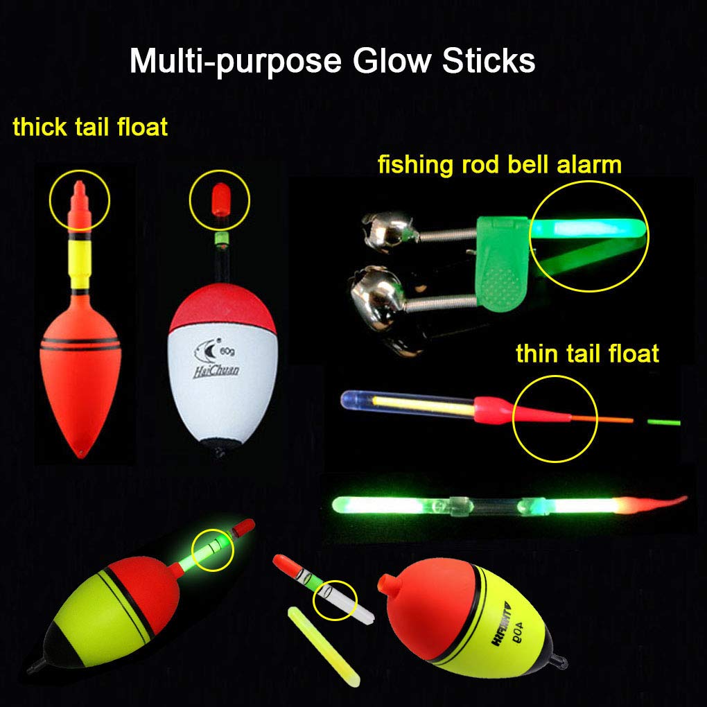 QualyQualy Fishing Glow Sticks for Bobbers (1