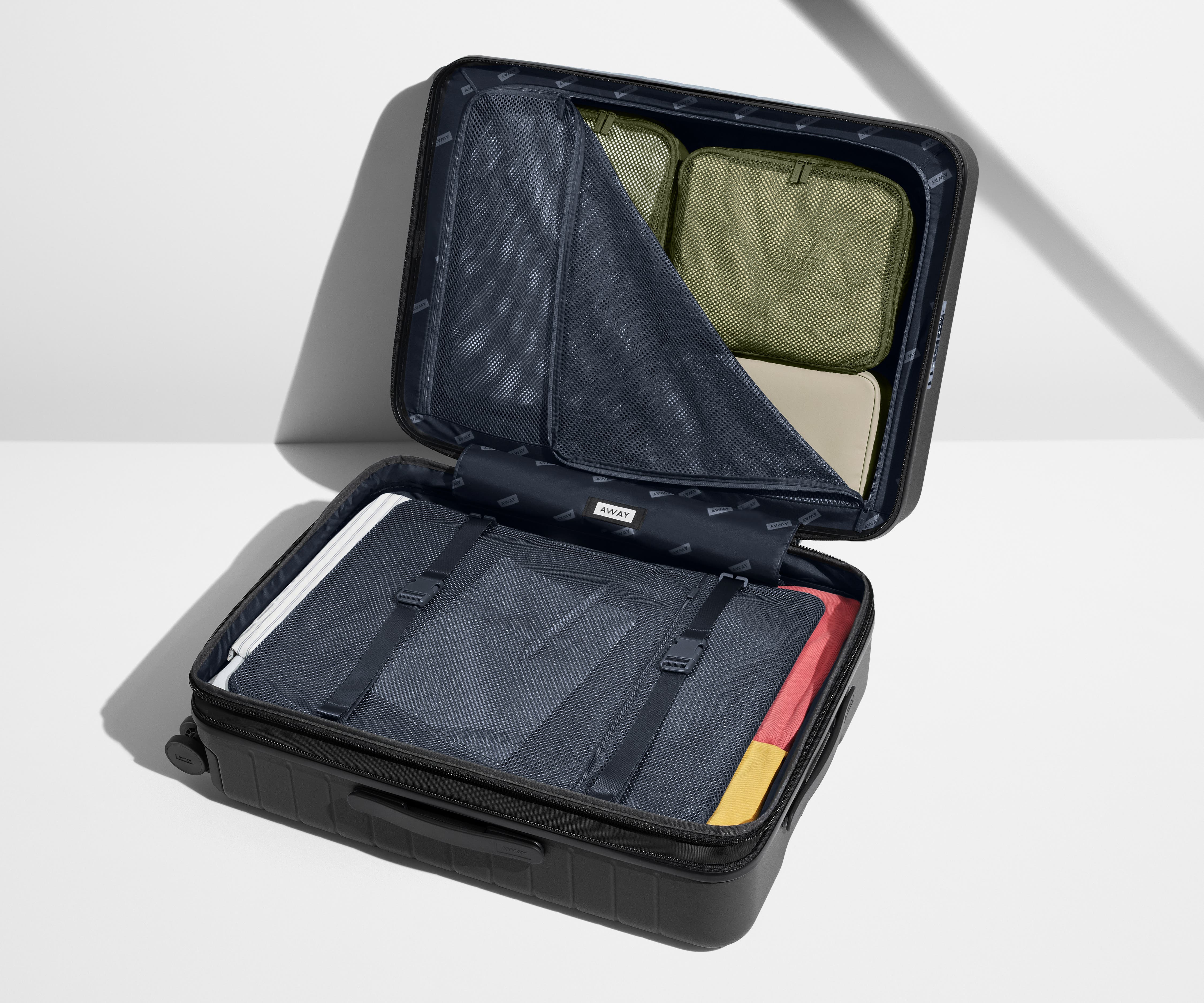 Premium The Medium Flex Backpack in Jet Black - Stylish & Durable for Work, Travel & Everyday Use