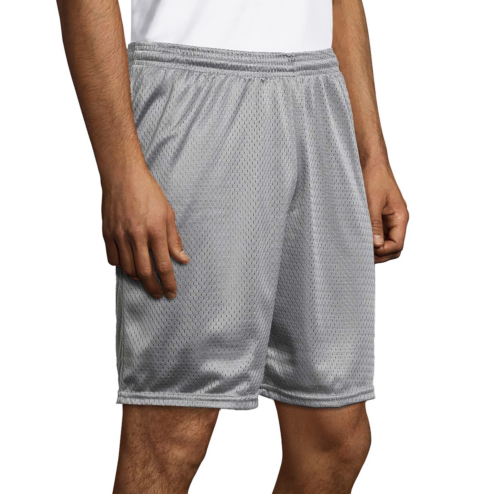Hanes Men's ComfortSoft Mesh Pocket Shorts - Breathable Athletic Shorts for Running, Gym, and Casual Wear | Lightweight & Quick-Dry Fabric