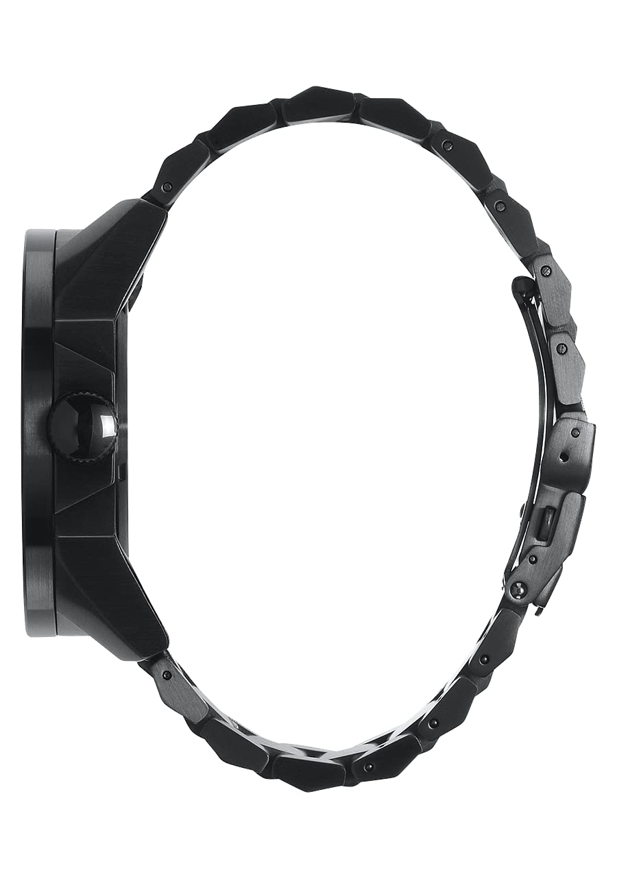 Nixon Corporal SS A346 XL Men's Watch - 48mm Watch Face, 24mm Stainless Steel Band, 100m Water Resistant - Perfect for Swimming, Diving & Everyday Wear