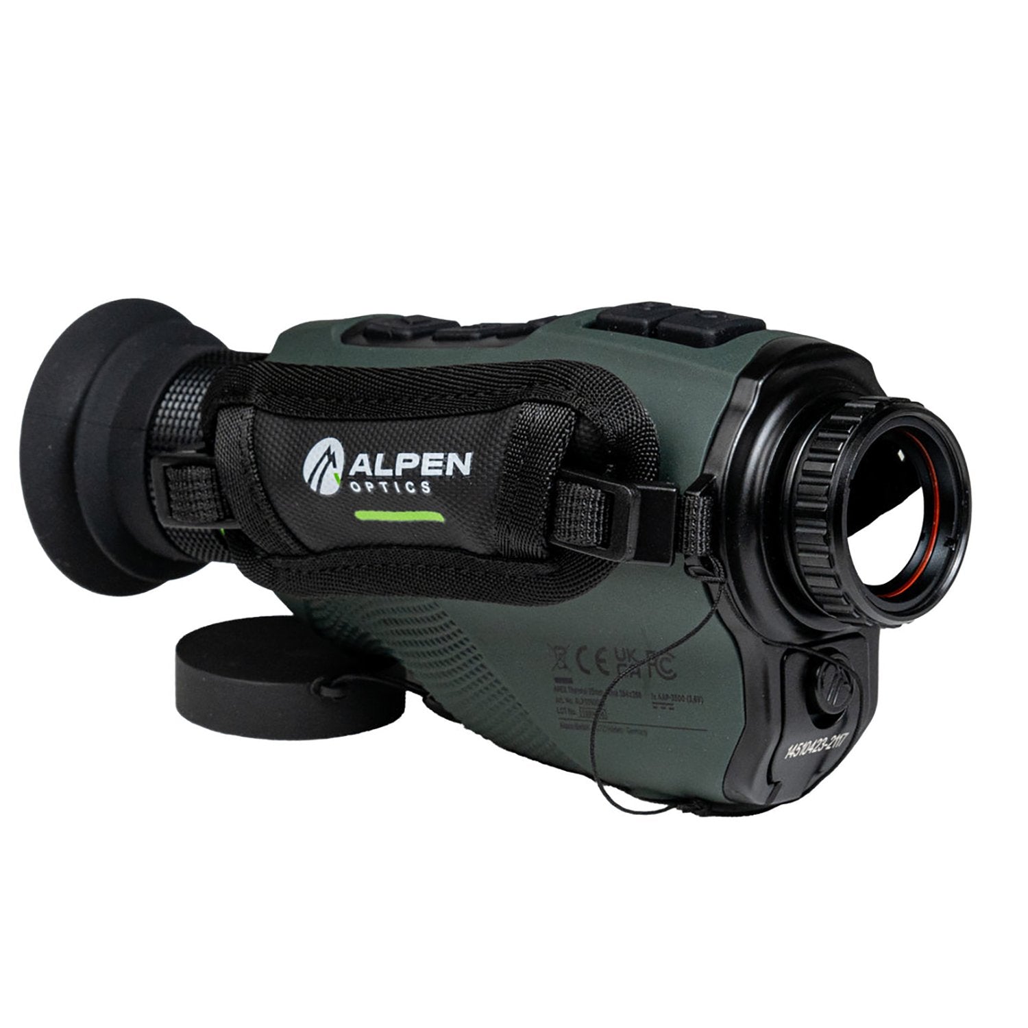 Alpen Optics Apex 25mm HD AMOLED Thermal Monocular with Wi-Fi & Monopod Kit - Hunting, Wildlife Observation, Night Vision, Security Surveillance