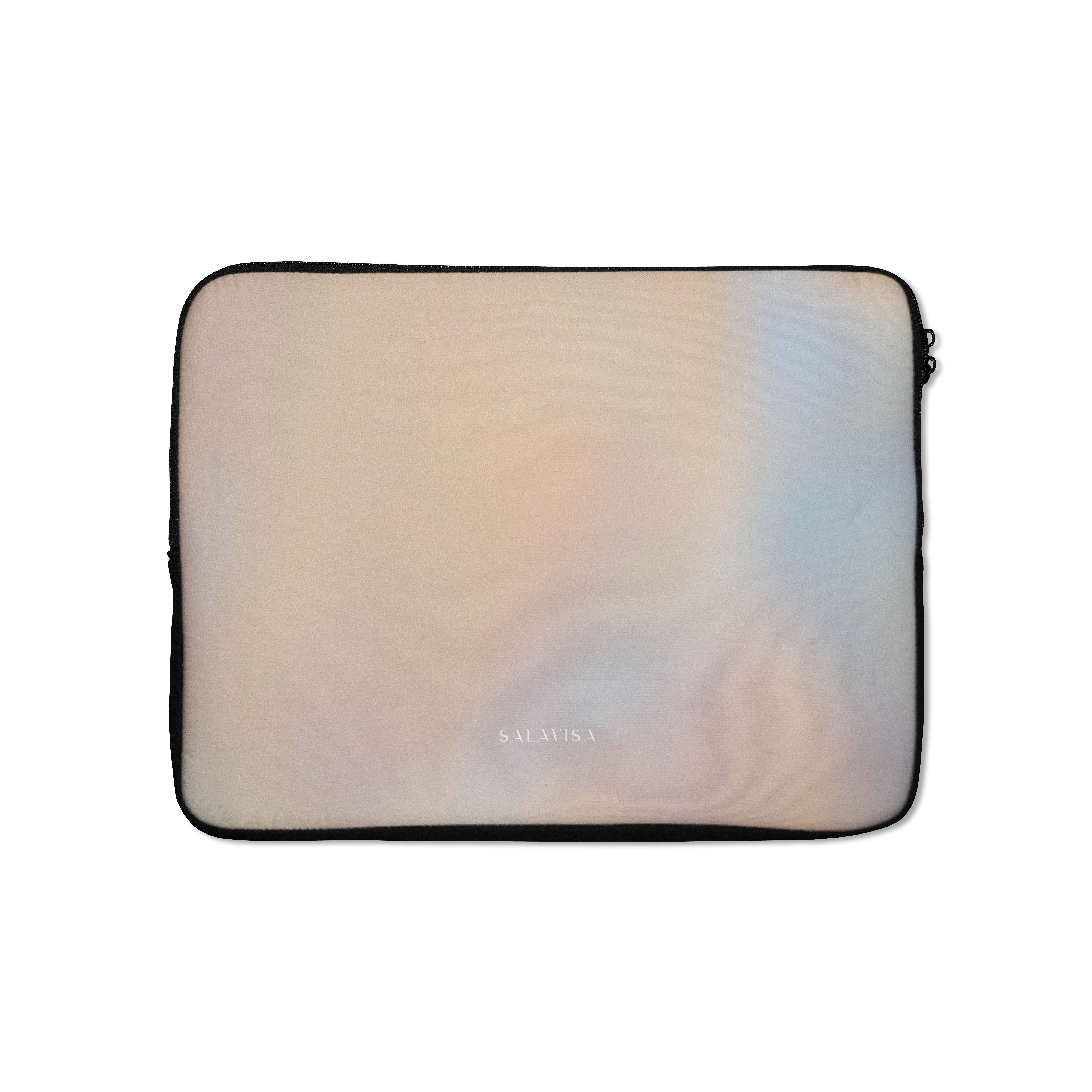 Peach Glow Laptop Sleeve 13-15 Inch - Soft Protective Case for MacBook Air/Pro, Dell, HP - Lightweight & Water-Resistant Laptop Bag for Work, School, Travel