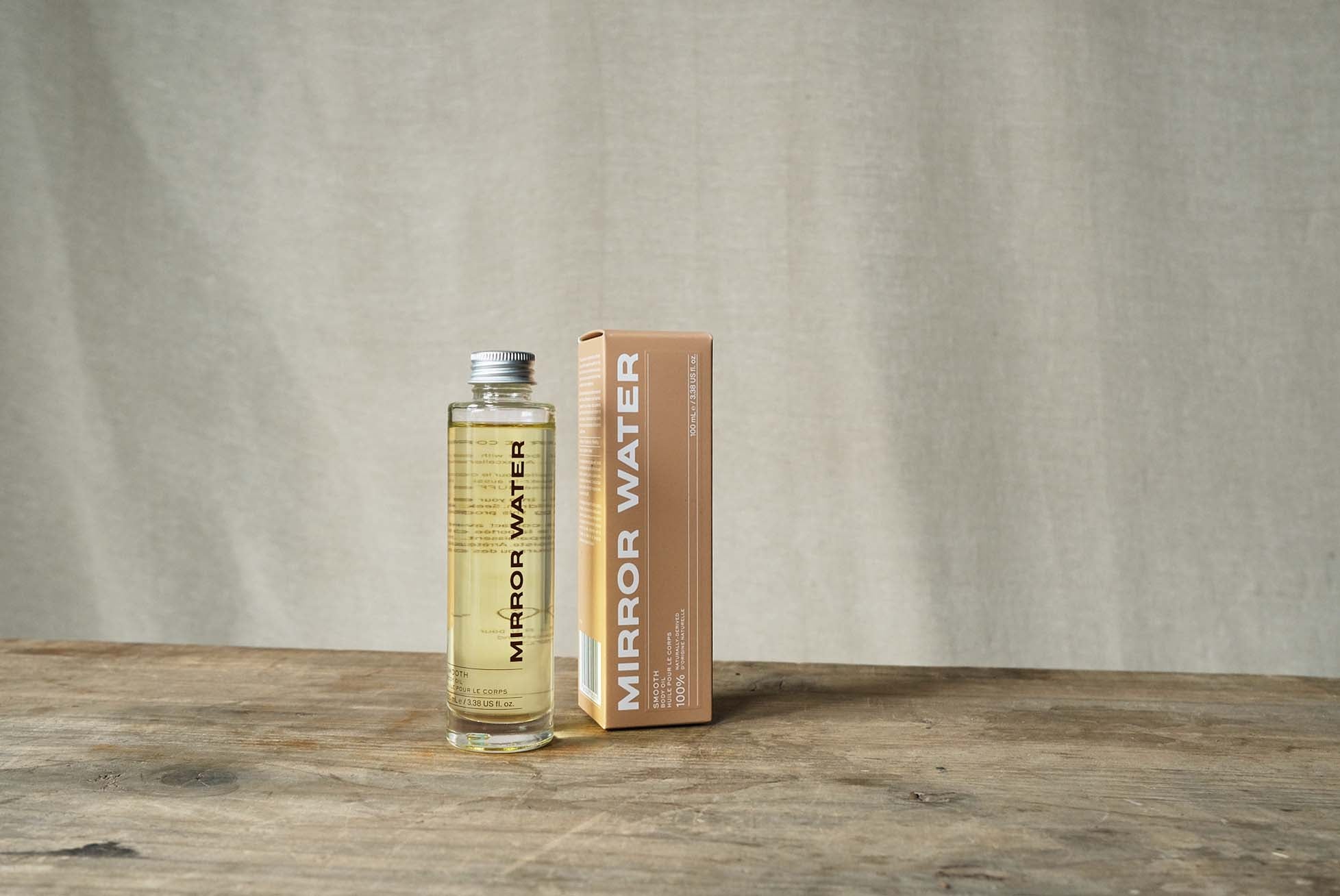 SMOOTH Body Oil for Glowing Skin - Hydrating & Nourishing Moisturizer for Dry Skin - Perfect for Massage, After Shower & Daily Skincare Routine