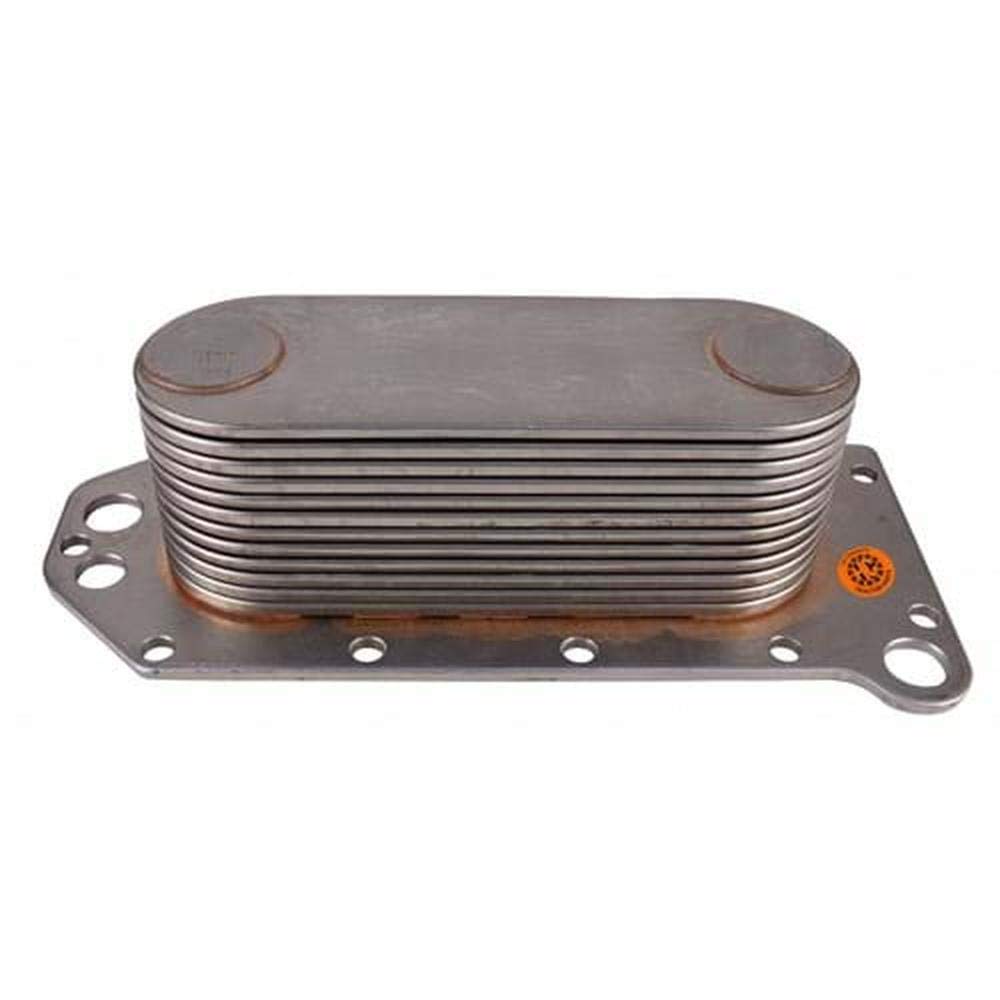 RAParts HC3918175 Engine Oil Cooler - 12 Plate Heavy Duty Oil Cooler Compatible with White Tractors & Equipment - Perfect for Agricultural, Construction & Industrial Machinery Maintenance
