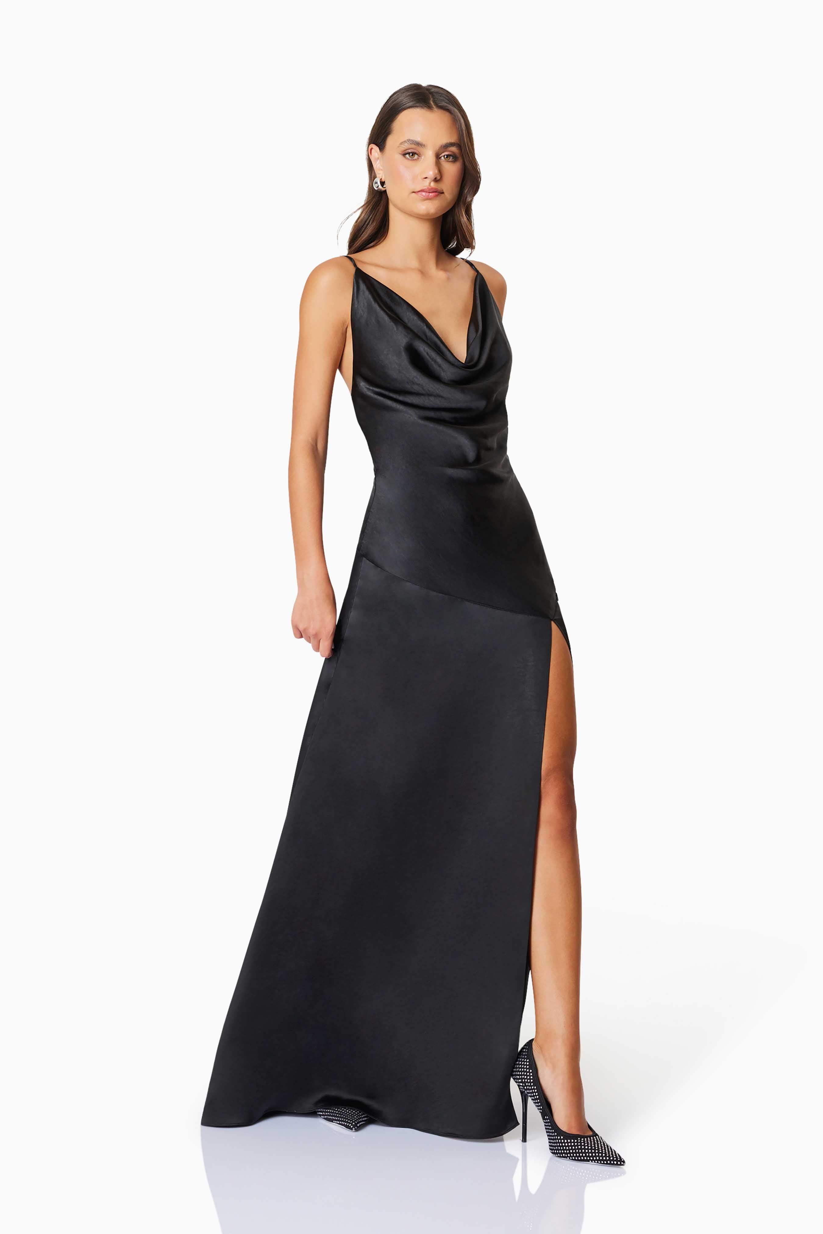 Clementine Maxi Dress for Women - Flowy Summer Long Dress with Pockets, Boho Chic Beach Dress for Vacation, Party, and Casual Wear