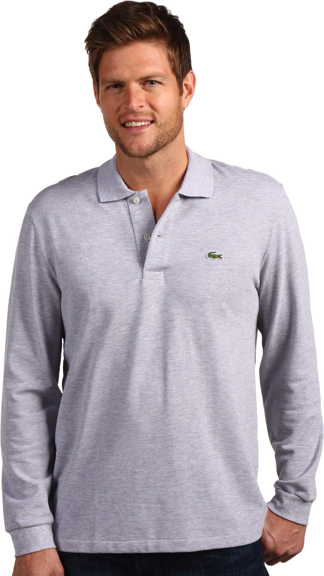 Lacoste Men's Classic Long Sleeve Pique Polo Shirt - Comfortable Cotton Casual Wear for Golf, Office & Everyday Outfits