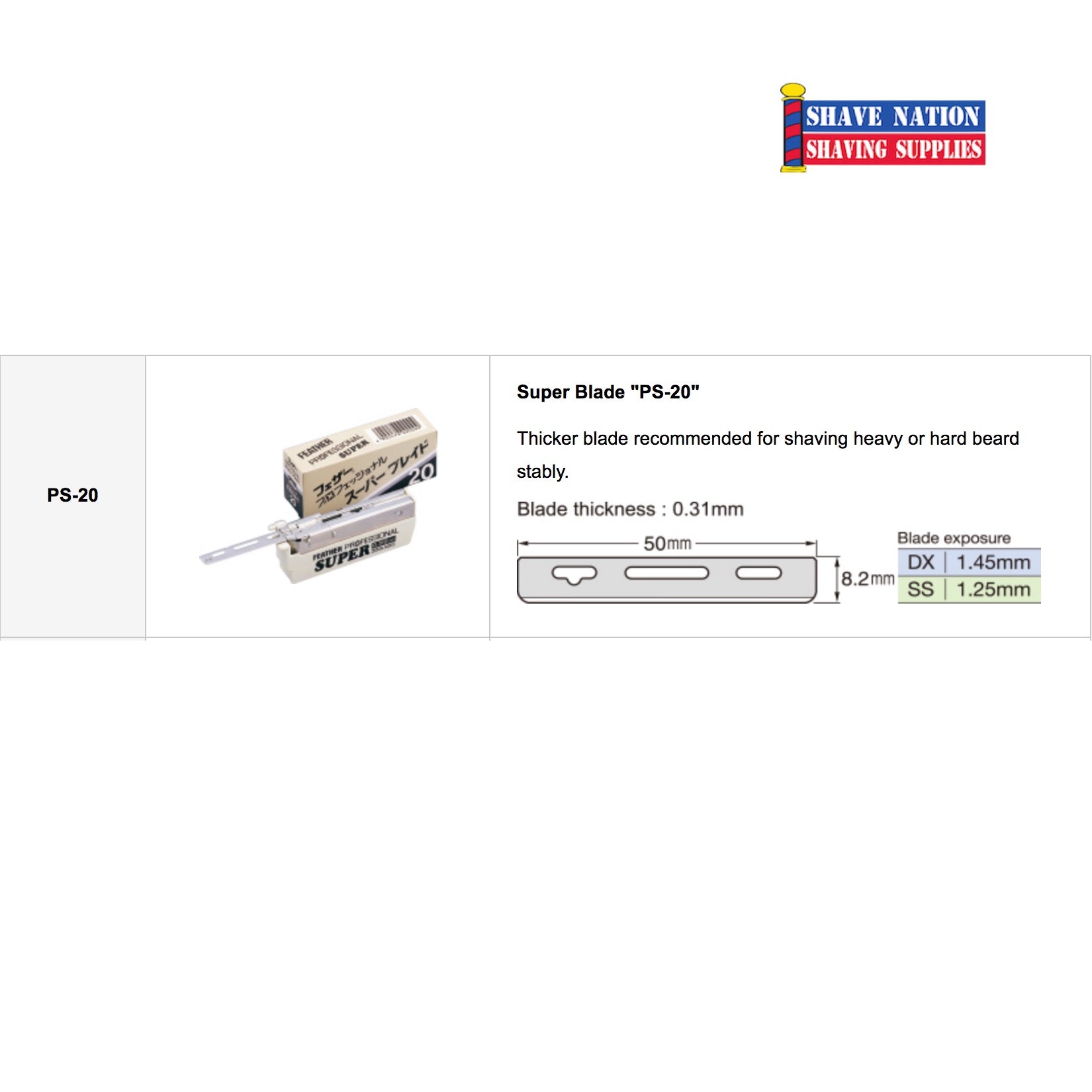 Feather Artist Club SUPER Professional Razor Blades - Ultra Sharp Stainless Steel for Smooth Shaving & Grooming - Perfect for Barbers, Stylists & Home Use