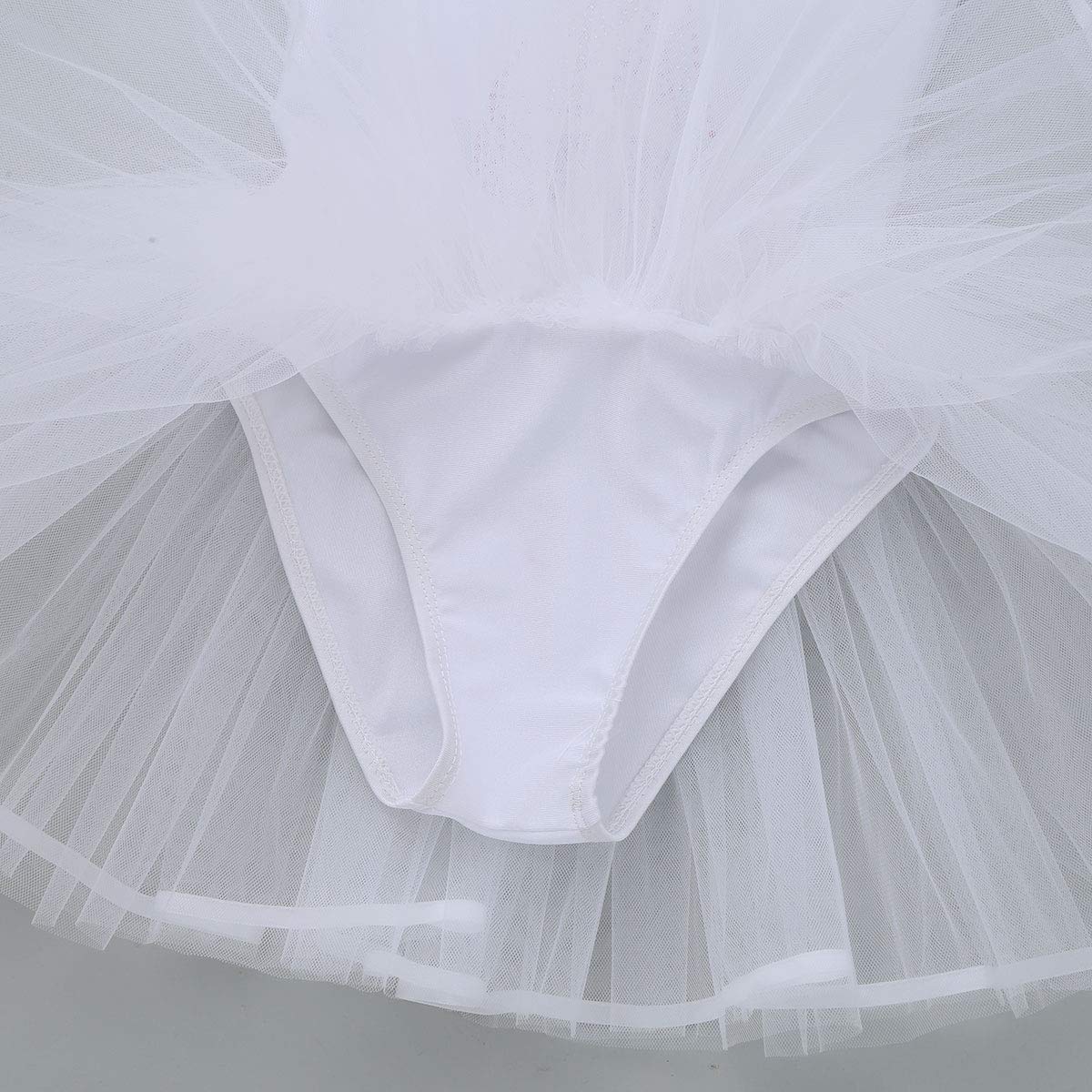 Girls Ballet Tutu Dress with Cap Sleeves - Sparkling Sequined Leotard for Dance, Gymnastics & Performance | Perfect for Recitals, Competitions & Ballet Classes