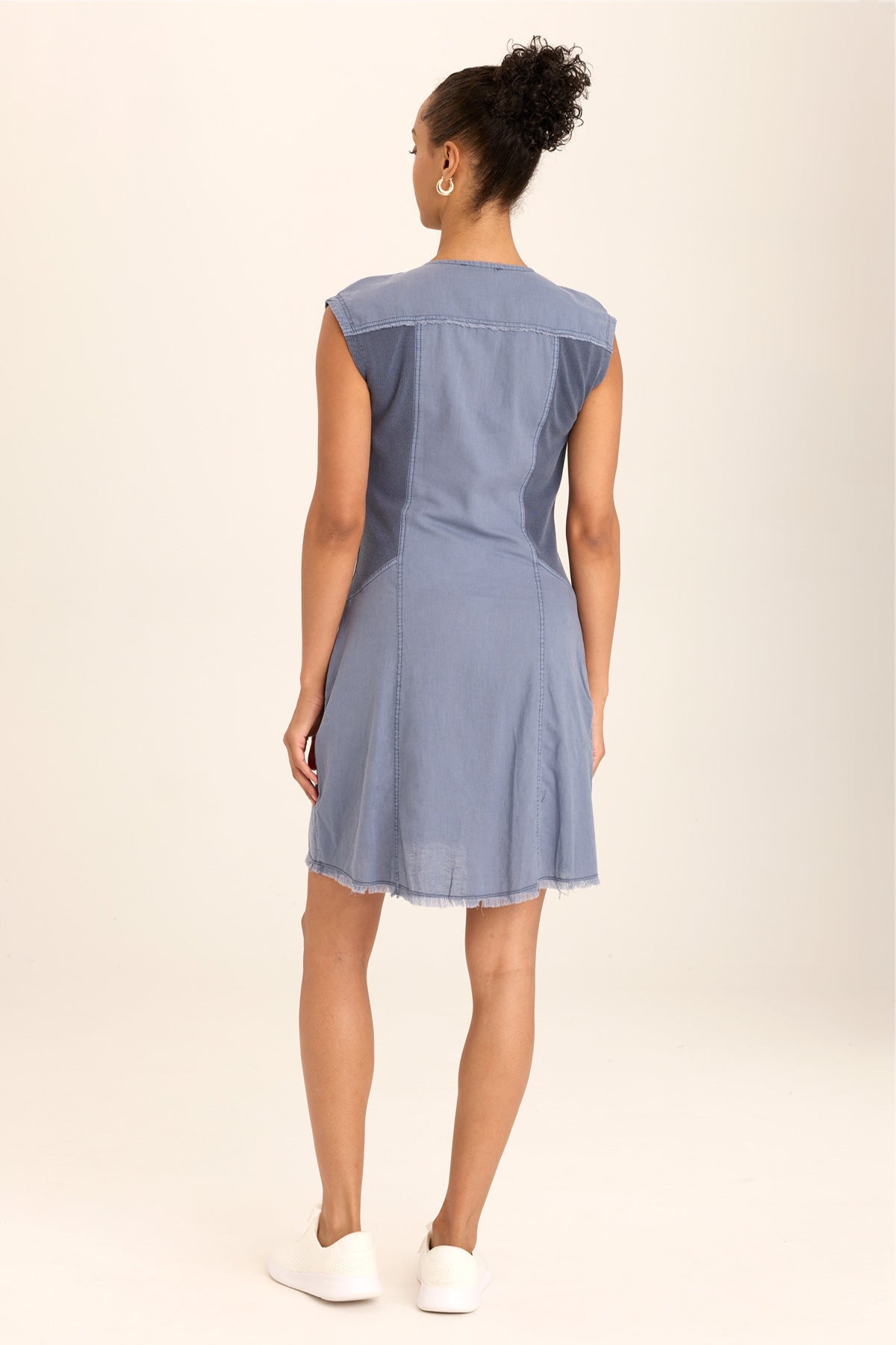 Austen Linen Mini Shirt Dress for Women - Breathable Summer Casual Dress with Button Front & Pockets | Perfect for Beach, Brunch, and Office Wear
