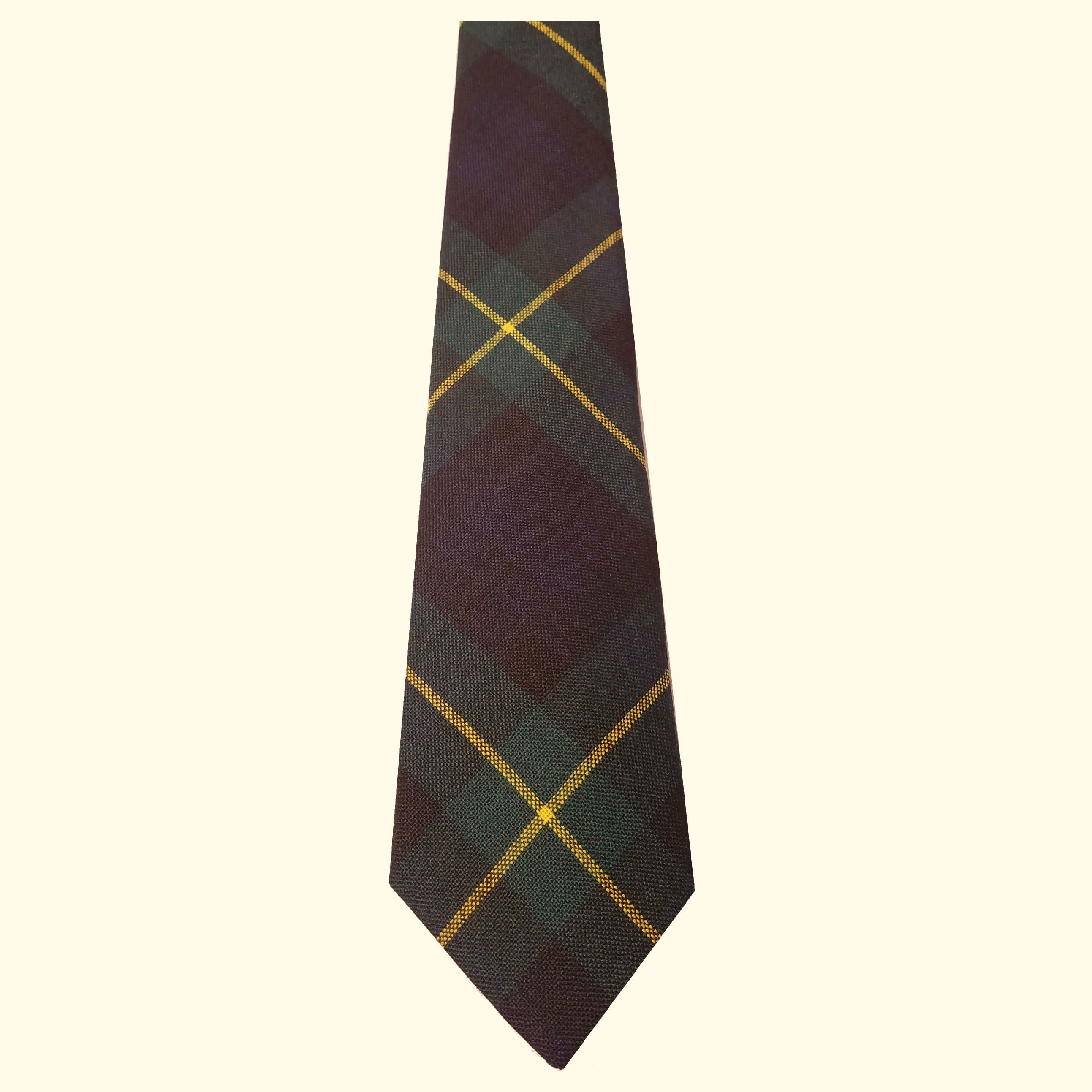 Premium Wool Tartan Neckties for Men - 99 Modern Color Patterns | Perfect for Weddings, Business & Formal Events
