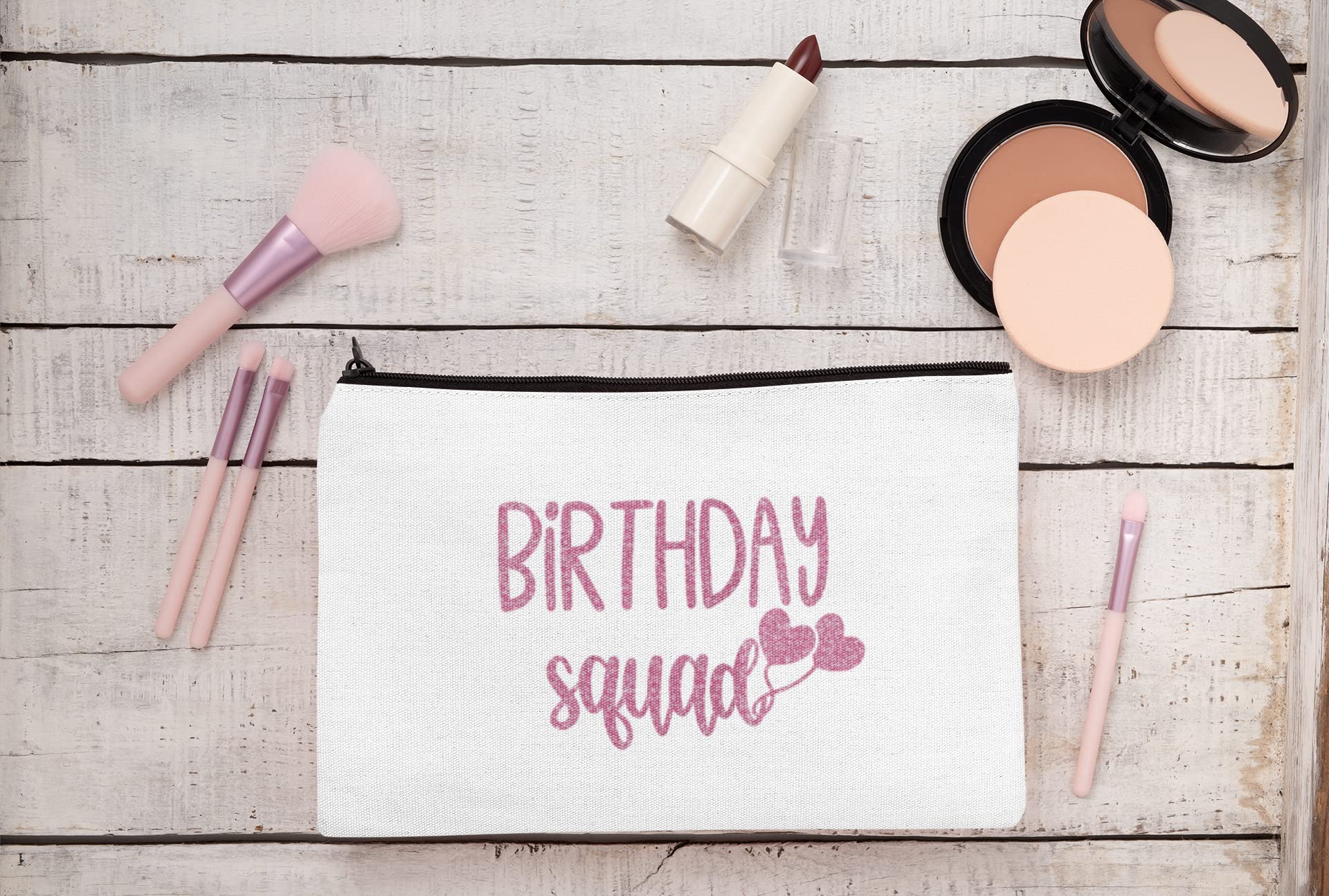 Birthday Squad Iron On Decal - DIY Birthday T-Shirt Transfer for Custom Party Shirts & Gifts (Blue) - Perfect for Birthday Celebrations, Group Events & Personalized Apparel