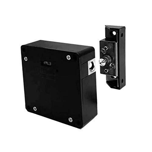 Smart Electronic RFID Cabinet Lock - No Hole Easy Installation for Furniture, Wardrobe, Shoe Cabinet & Drawer Doors (Includes 2 Keys) - Perfect for Home, Office & Hotel Security