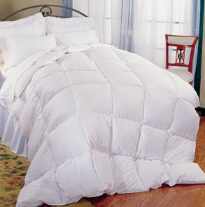 Premium Pillowtex Classic Weight Feather & Down Comforter - All-Season Luxury Bedding for Ultimate Comfort | Perfect for Master Bedrooms, Guest Rooms & Cozy Nights
