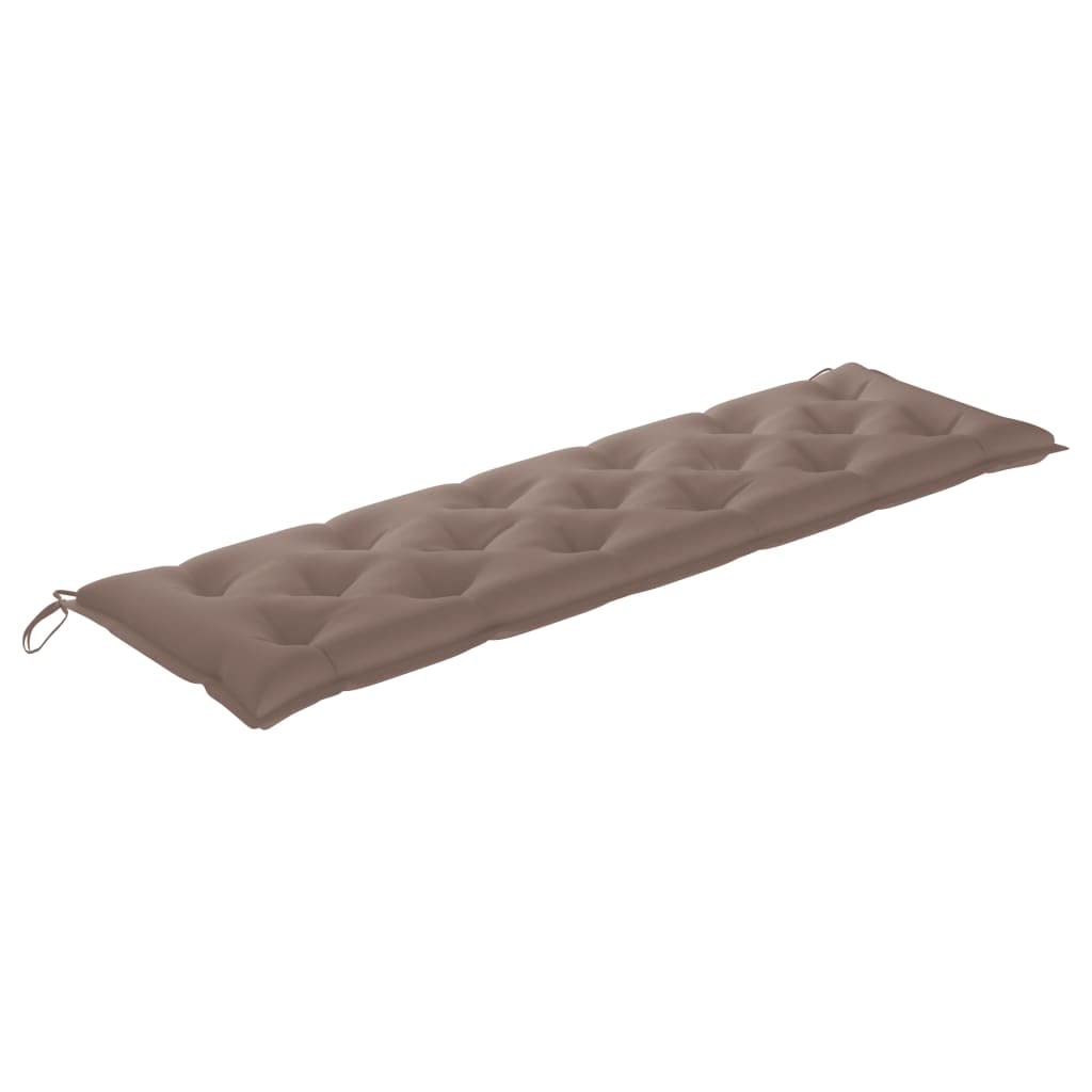 Premium Indoor/Outdoor Chair Cushion - Waterproof Garden Swing Seat Pad - Replacement Cushion for Patio Furniture, Recliners & Swing Chairs - Soft Taupe Fabric (70.9