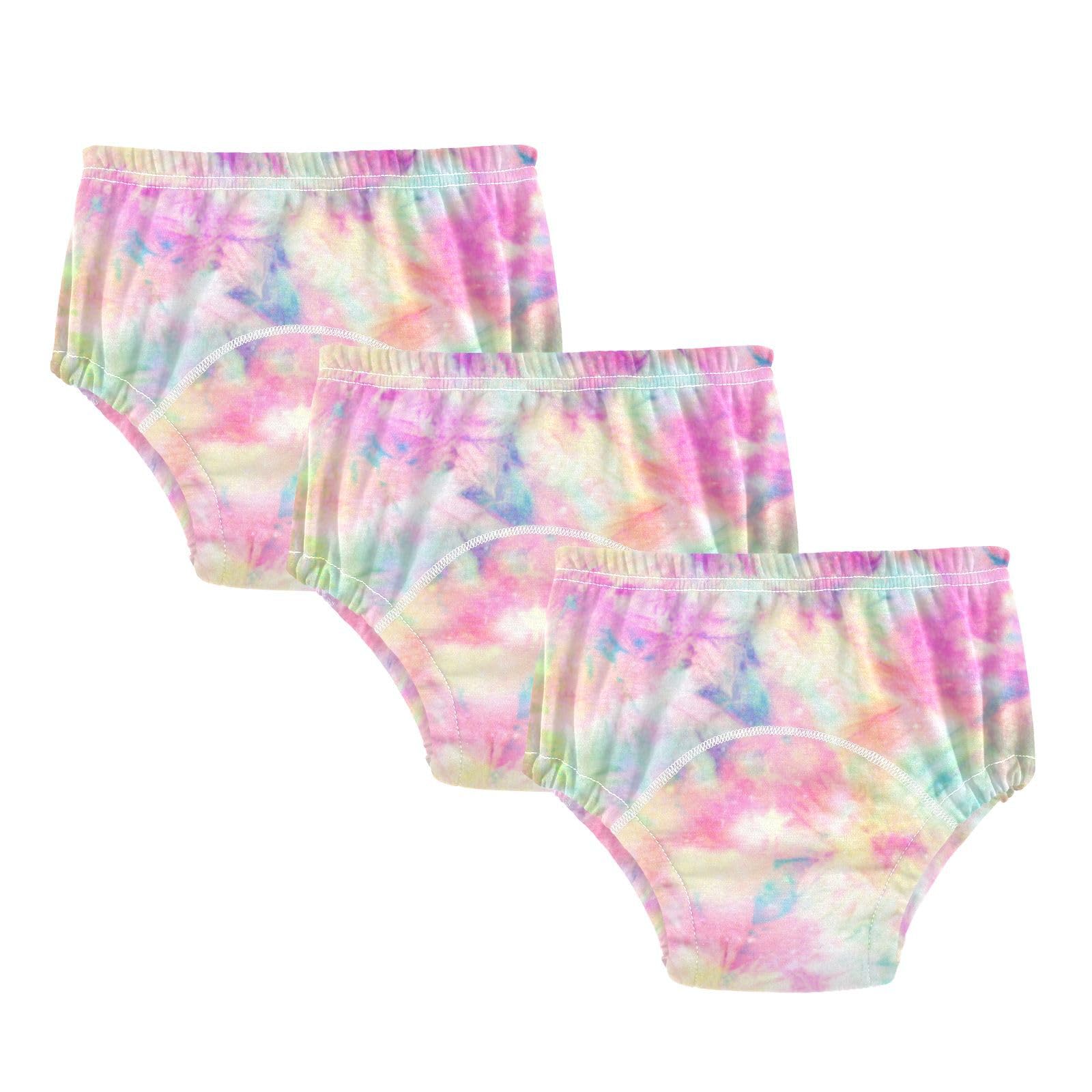 Tie Dye Potty Training Shorts for Toddler Boys - Nighttime & Absorbent for Bedwetting