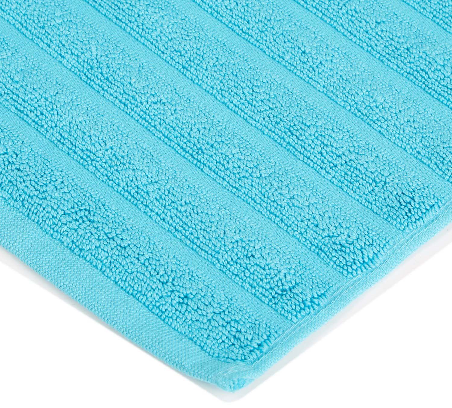 Eco-Friendly 2-Piece Cotton Bath Mat Set - Super Absorbent, Soft & Non-Slip - Perfect for Bathroom, Shower & Spa Relaxation