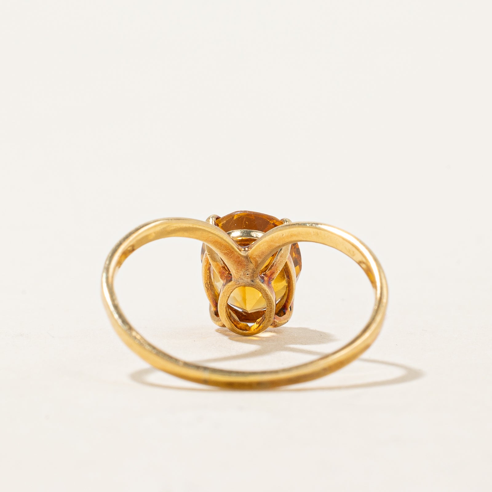 Mandarin Citrine Chevron Cocktail Ring - 1.90ct Natural Gemstone, Size 7.25, 925 Sterling Silver, Elegant Statement Jewelry for Women - Perfect for Parties, Weddings & Special Occasions