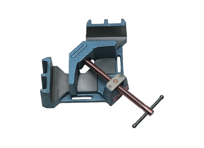 Heavy Duty Steel Angle Clamp AC 326 - 90 Degree Right Angle Clamp for Woodworking, Welding & Metal Fabrication - Perfect for DIY Projects, Furniture Making & Construction Work