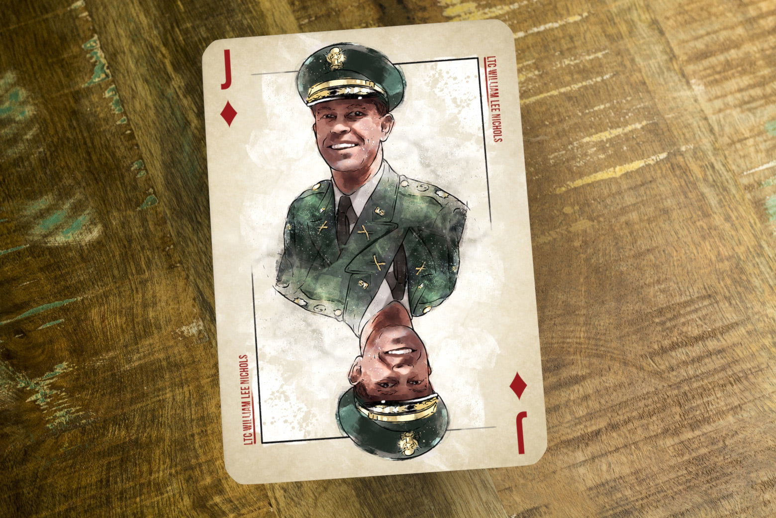 Military Themed Playing Cards - Army Design Deck for Poker, Blackjack & Card Games - Perfect for Camping, Travel & Outdoor Adventures