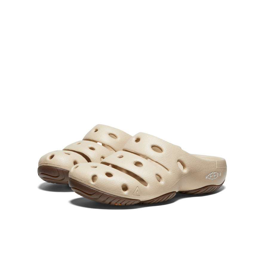 Women's Yogui Clogs - Comfortable Slip-On Shoes for Women | Safari/Silver Birch | Perfect for Casual Wear, Gardening & Outdoor Activities