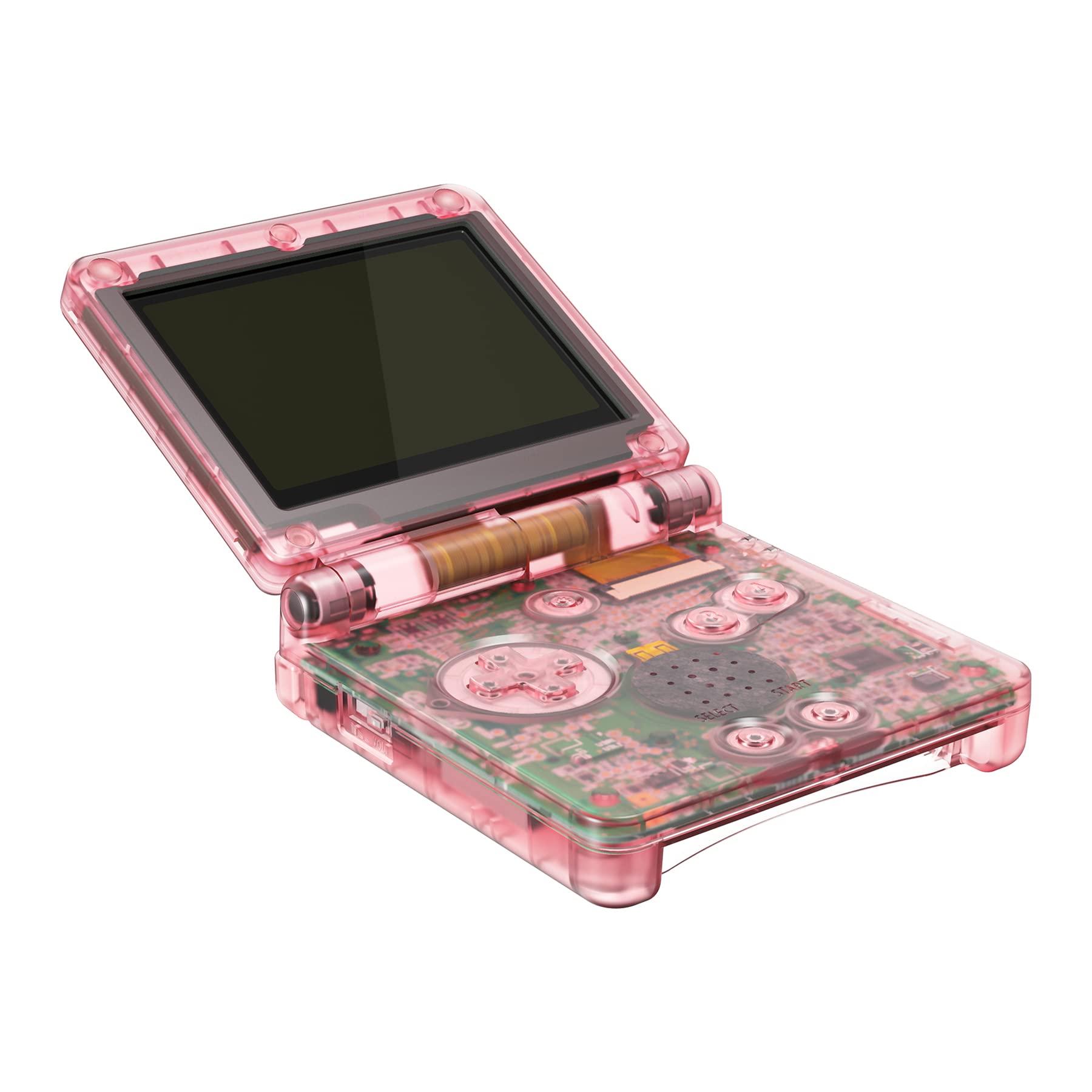 eXtremeRate Cherry Pink Replacement Shell for Gameboy Advance SP GBA SP - Compatible with IPS & Standard LCD Screens - DIY Custom Housing Case - Perfect for Gaming Enthusiasts & Console Modders (Console & Screen Not Included)