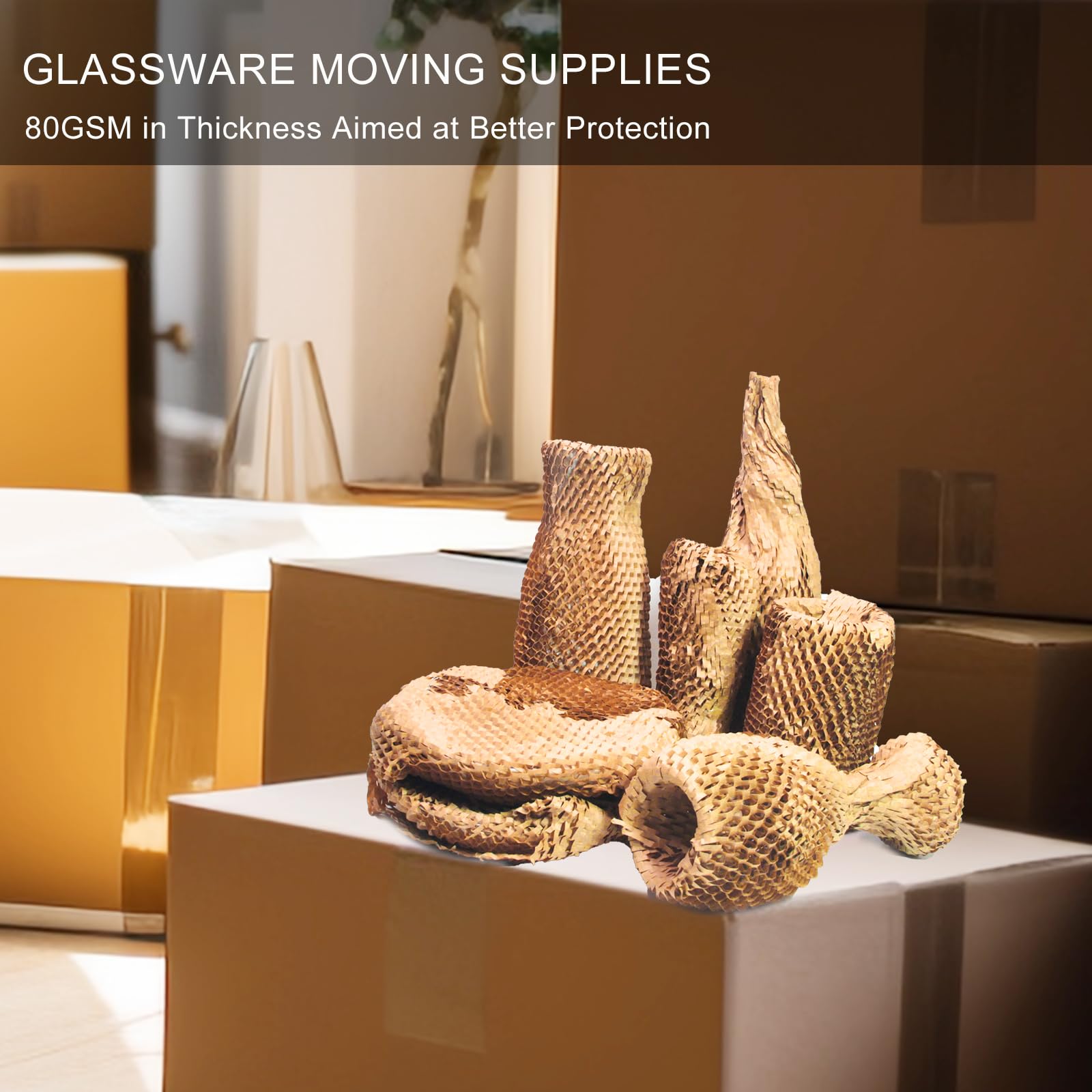 Eco-Friendly Honeycomb Packing Paper Sheets 12