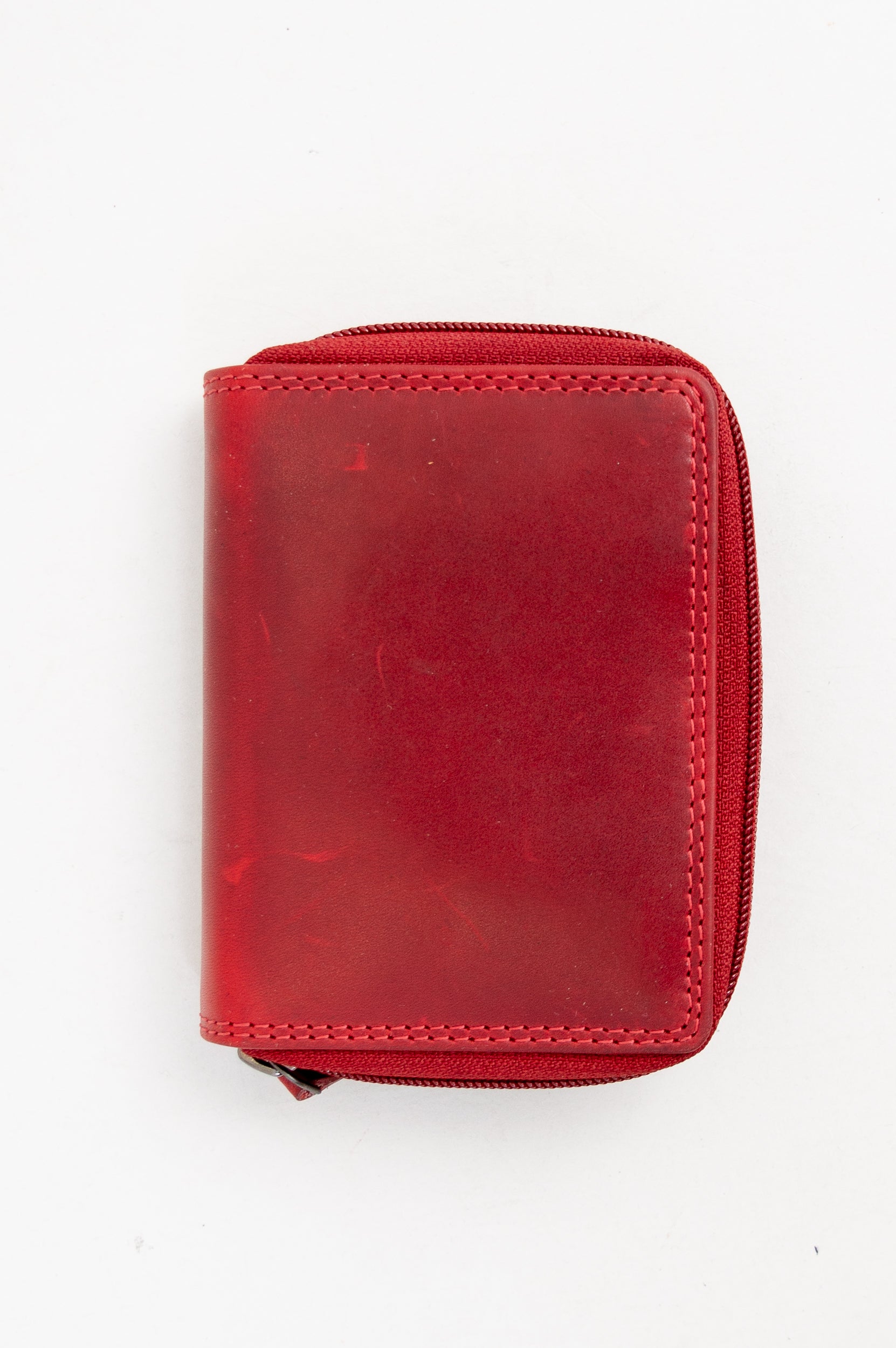 Adrian Klis 157 Women's Genuine Leather Wallet Red - Perfect for Everyday Use, Travel & Gift Giving