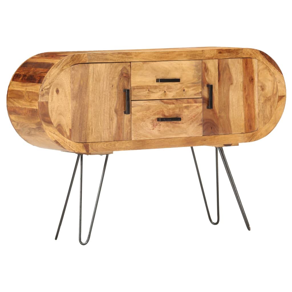Solid Sheesham Wood Dining Cabinet - 46.5