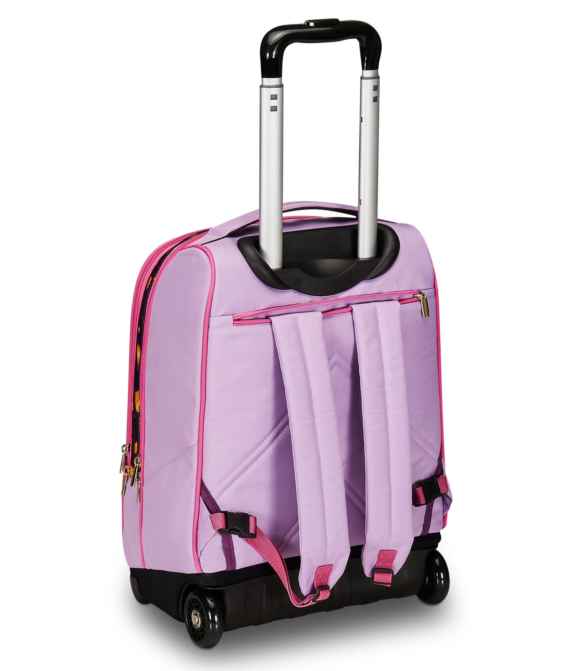 Disney Wish Strong Heart Bright Spirit School Backpack for Kids - Double Compartment, Water Bottle Pocket & Crossover System - Travel Backpack for Boys & Girls - Perfect for School, Travel & Daily Adventures