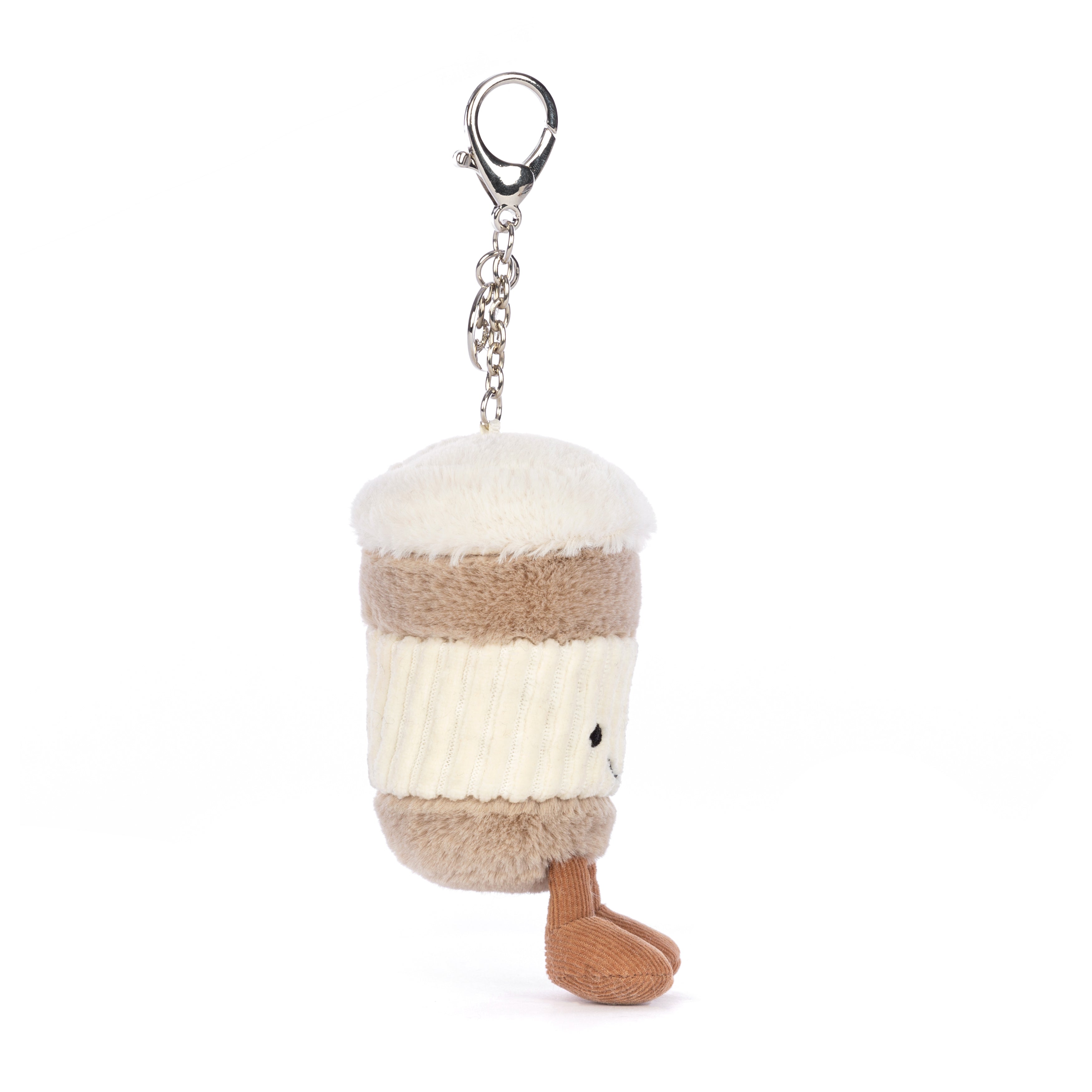 Amuseable Coffee To Go Bag Charm - Cute & Funny Coffee Lover Accessory for Travel, Work & Gifts | Perfect for Coffee Enthusiasts & Baristas