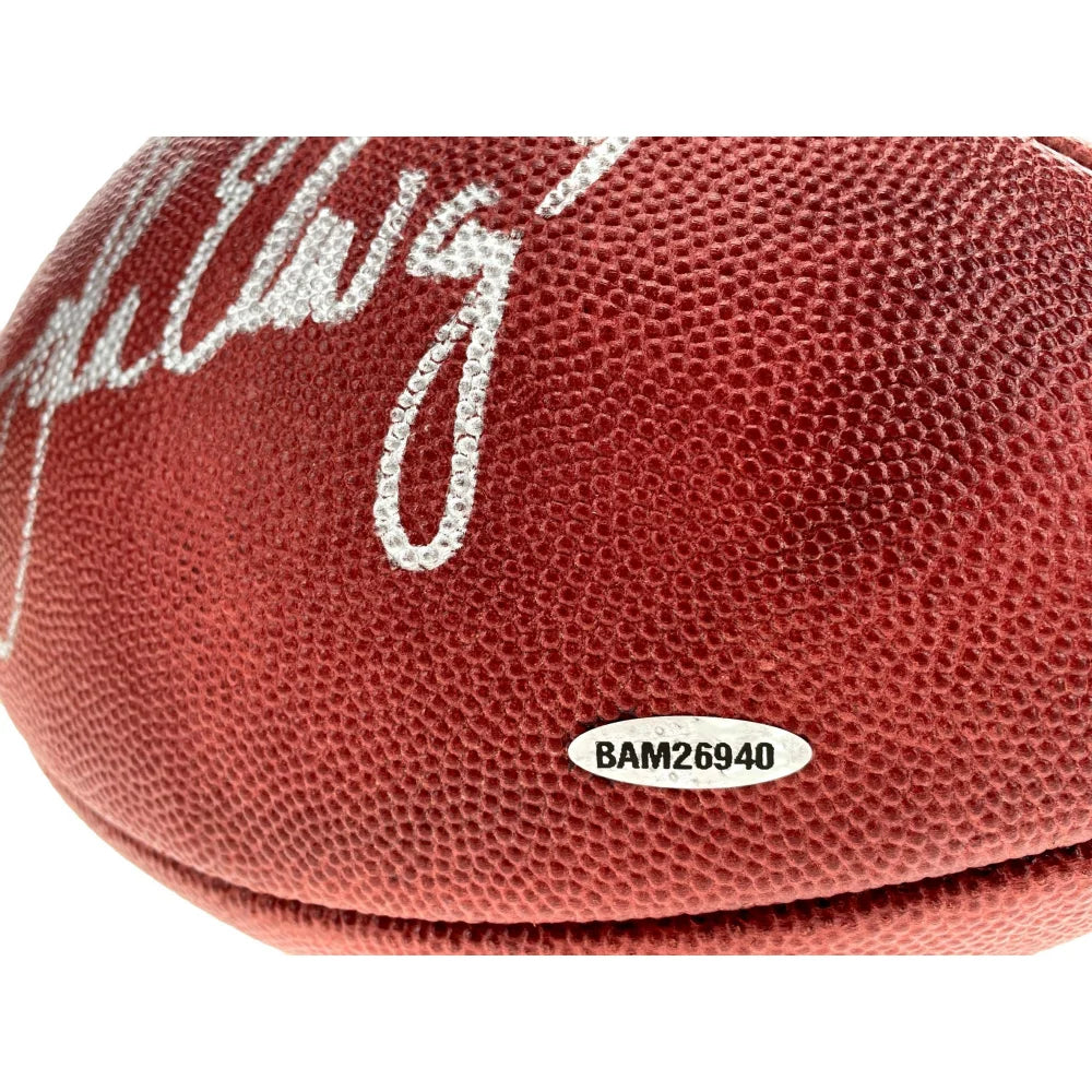 John Elway Autographed Duke Official NFL Football - Denver Broncos Signed with UDA COA - Perfect for Collectors, Sports Memorabilia Displays, and Broncos Fans Gifts