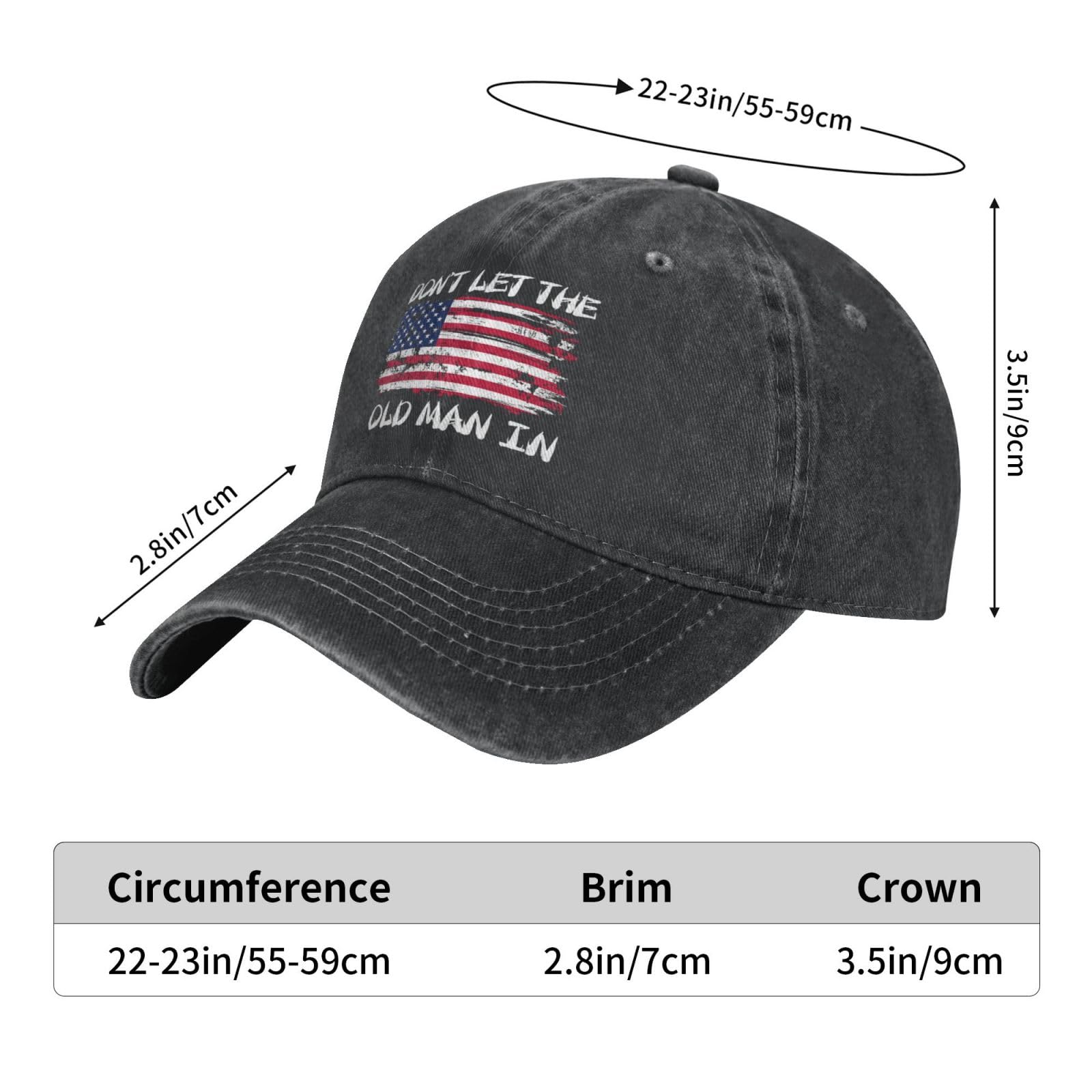 Men's Adjustable Baseball Cap for Hiking, Beach & Gym - Breathable Outdoor Sports Hat for Active Lifestyle