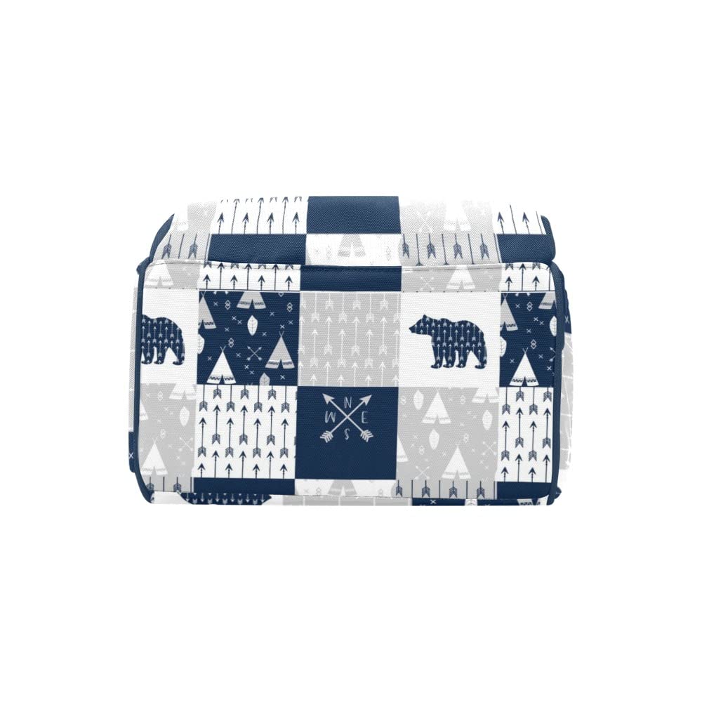 Personalized Animal Diaper Backpack - Baby Travel & Nursing Bag for Moms