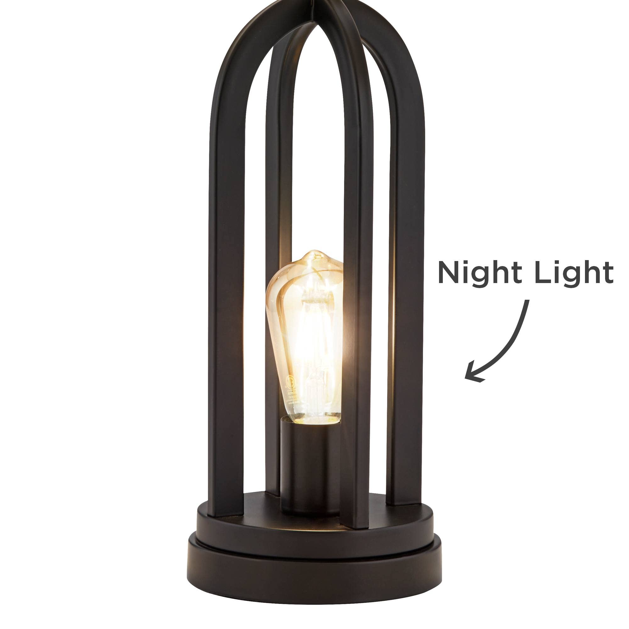 360 Lighting Marcel Industrial Modern Table Lamps Set of 2 - 24.25