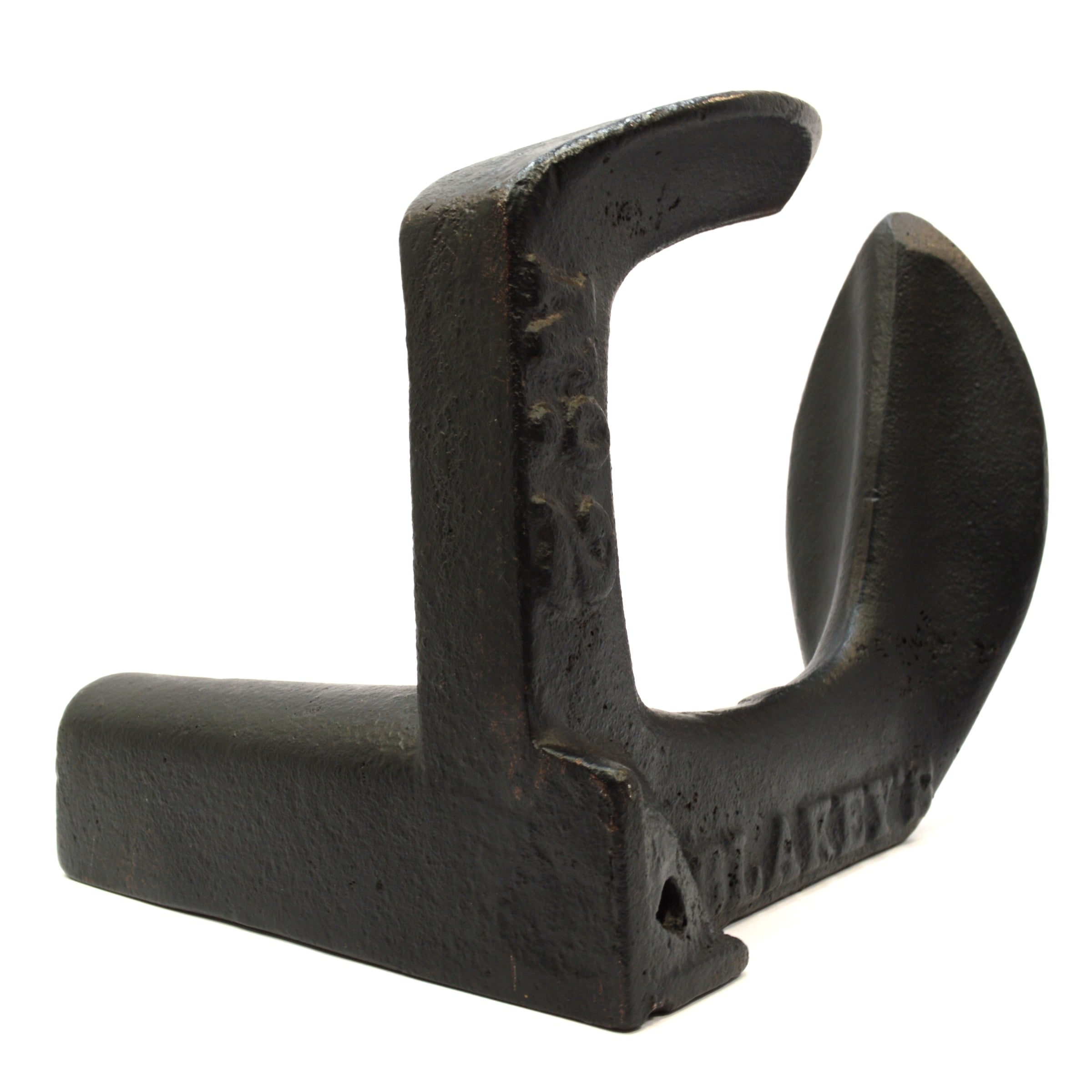 Vintage Antique Cast Iron Cobbler's Shoe Last - Blakey's Paragon No. 2 Shoemaker Anvil from 1884 | Perfect for Shoe Repair, Leather Crafting & Historical Display