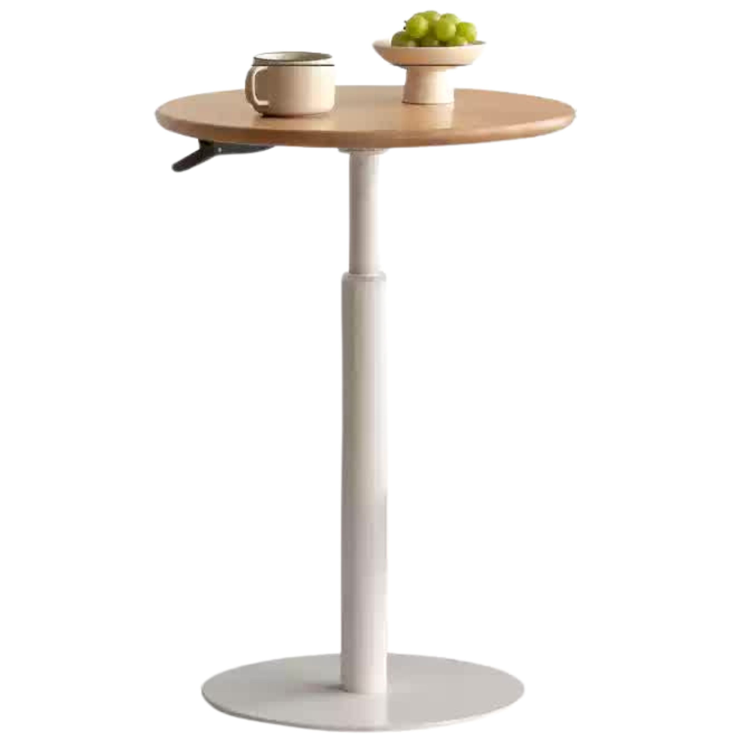 17.7x 17.7x(20.5-30.9) inch /45x45x(52-78.5)сm / Natural Wood Color  / Oak Side table
