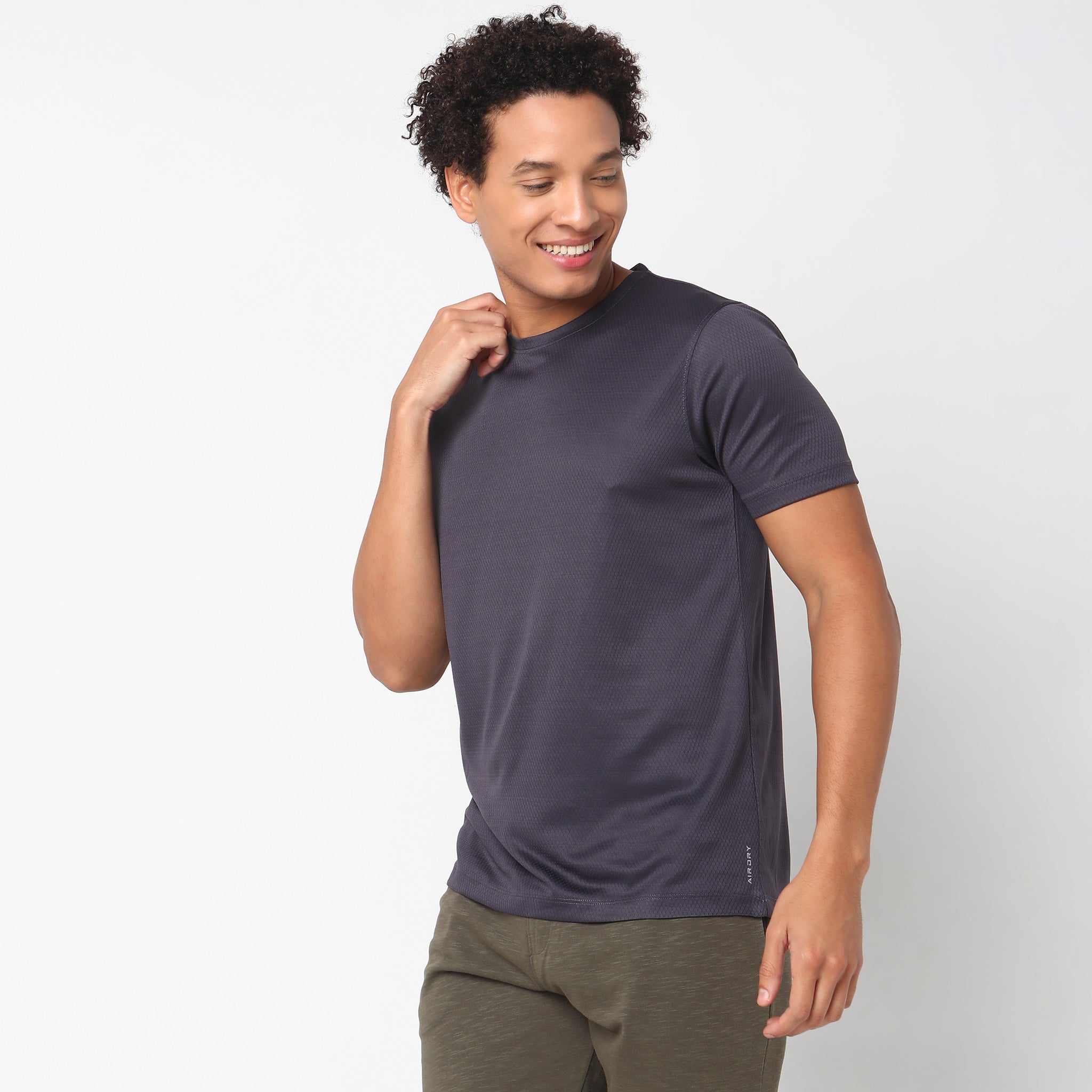 Air Dry® Performance Crew Tee - Moisture Wicking Regular Fit T-Shirt for Men | Gym, Running & Everyday Wear