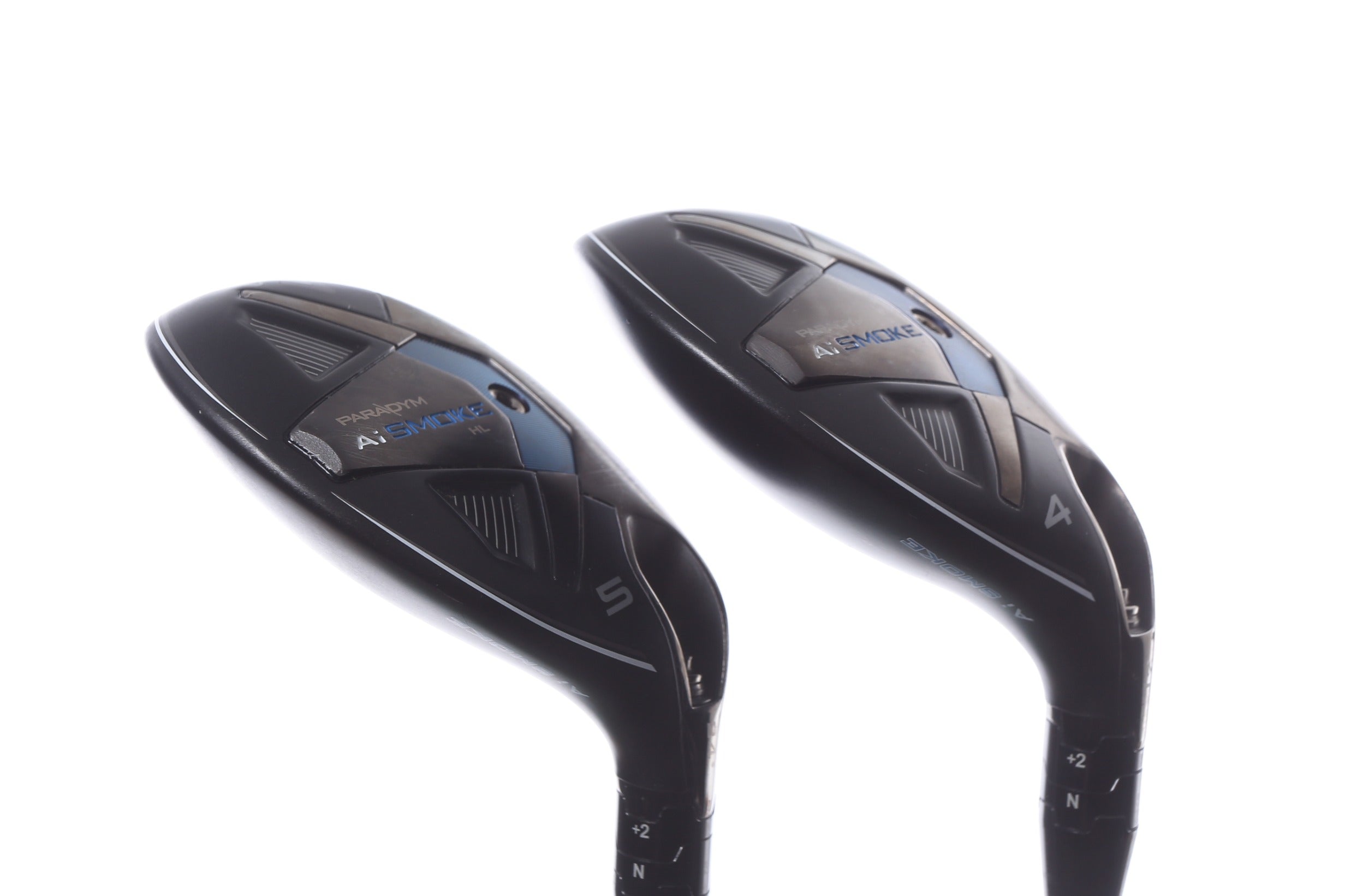 Pre-Owned Callaway Paradym Ai Smoke HL Hybrid Golf Clubs Set - Right Handed 4H & 5H with Regular Flex Shafts | Perfect for Mid-Handicap Golfers & Driving Range Practice
