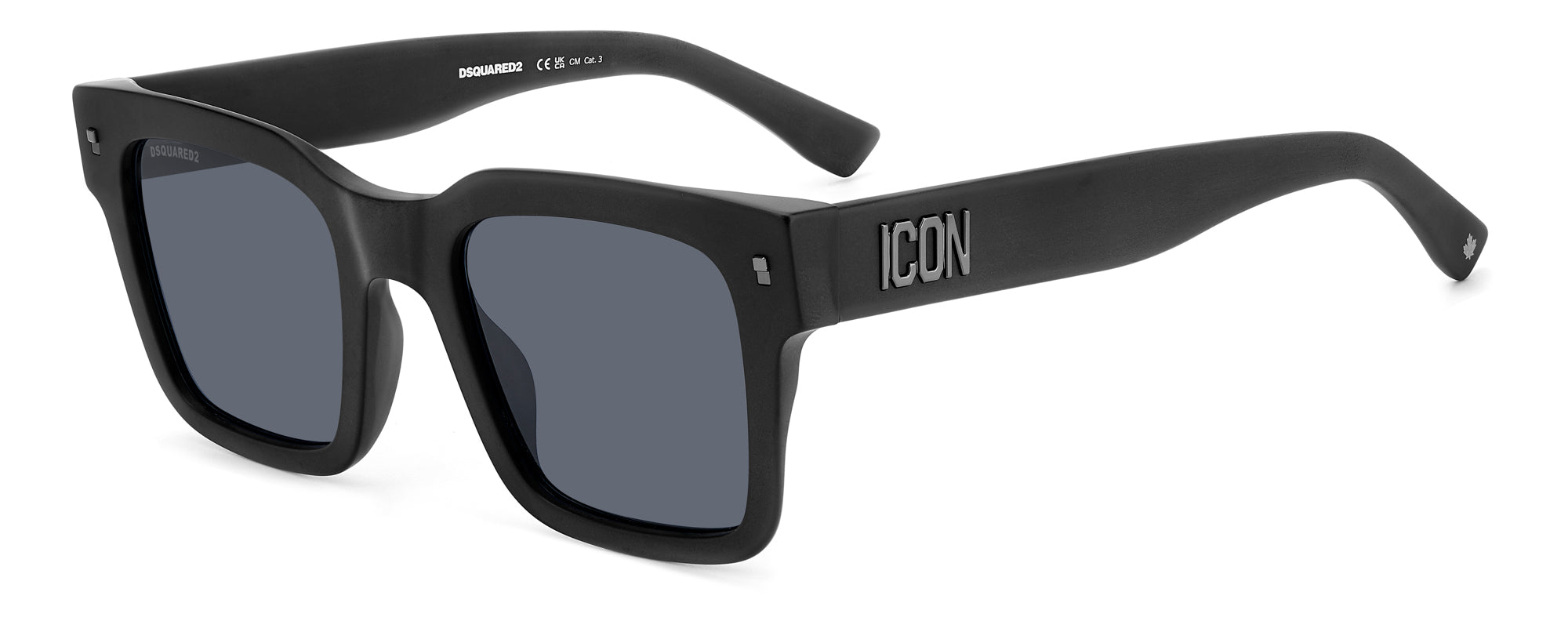DSQUARED2 ICON 0010/S Sunglasses - Luxury Designer Shades for Men & Women - UV Protection, Polarized Lenses - Perfect for Outdoor Activities, Beach, Driving & Fashion Statements