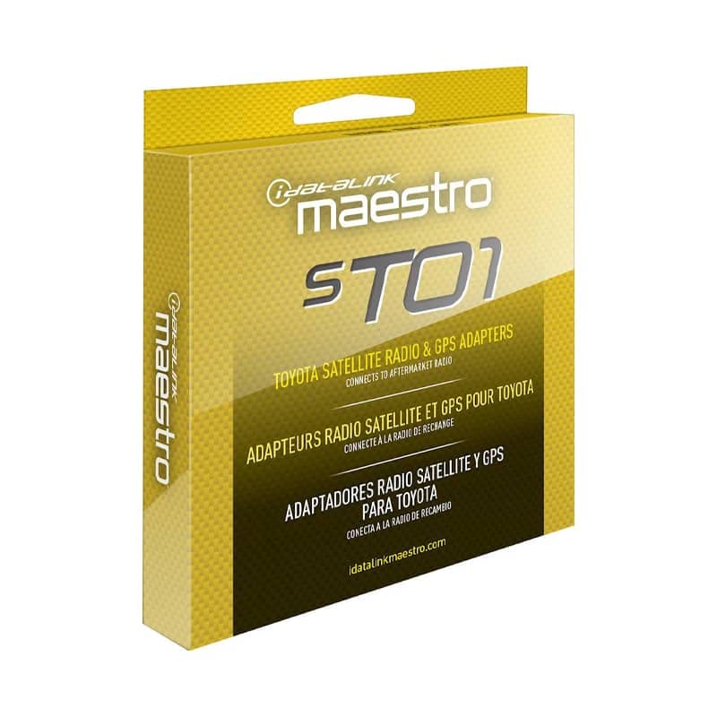 iDatalink Maestro SAT-TO1 Satellite Radio & GPS Antenna Adapter for Toyota Vehicles | Plug & Play Car Stereo Upgrade | Works with SiriusXM Navigation Systems (2007-2022 Models) - Perfect for Road Trips & Daily Commuting